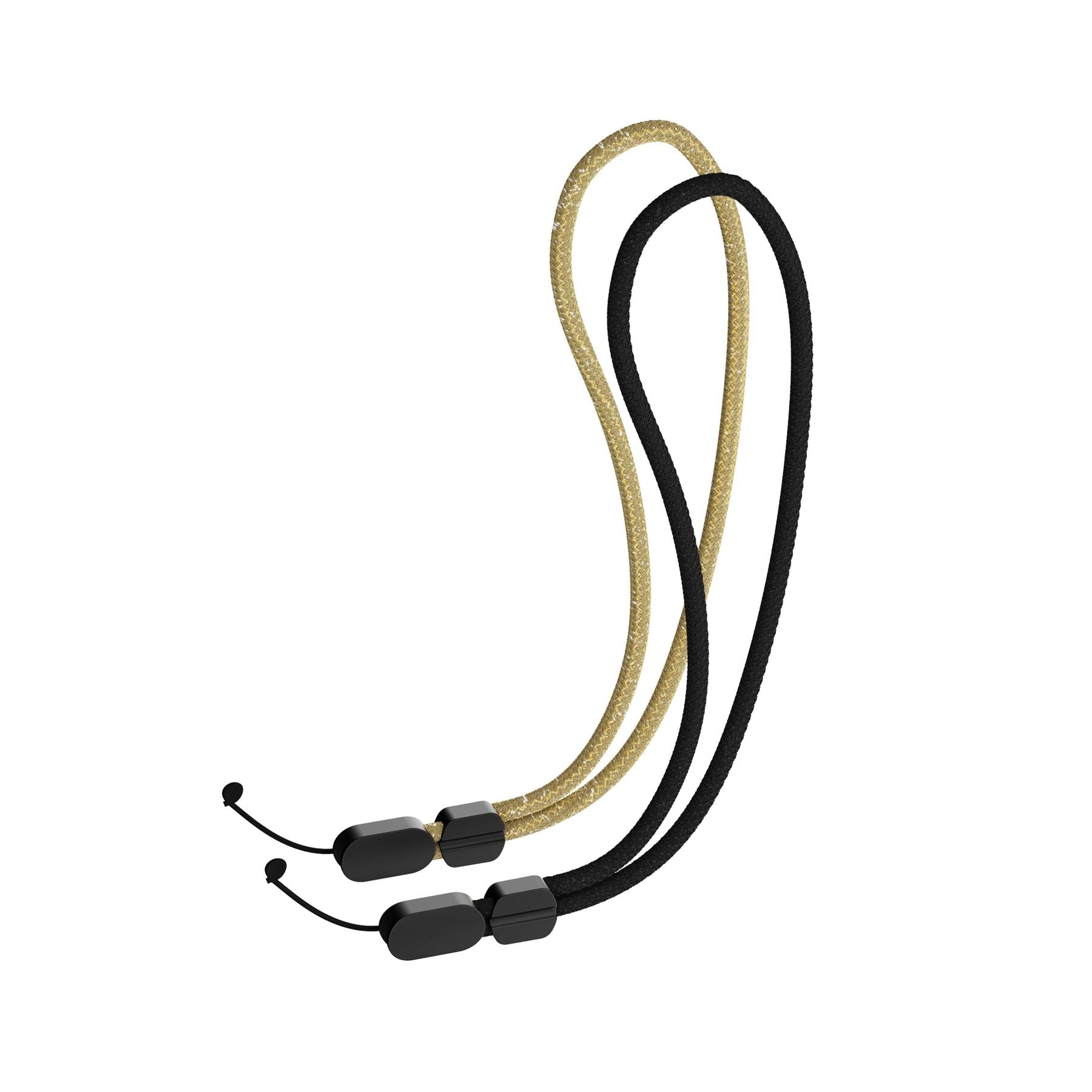 Tech21 Wrist Lanyard Universal Handykette Schwarz Gold 2er Pack