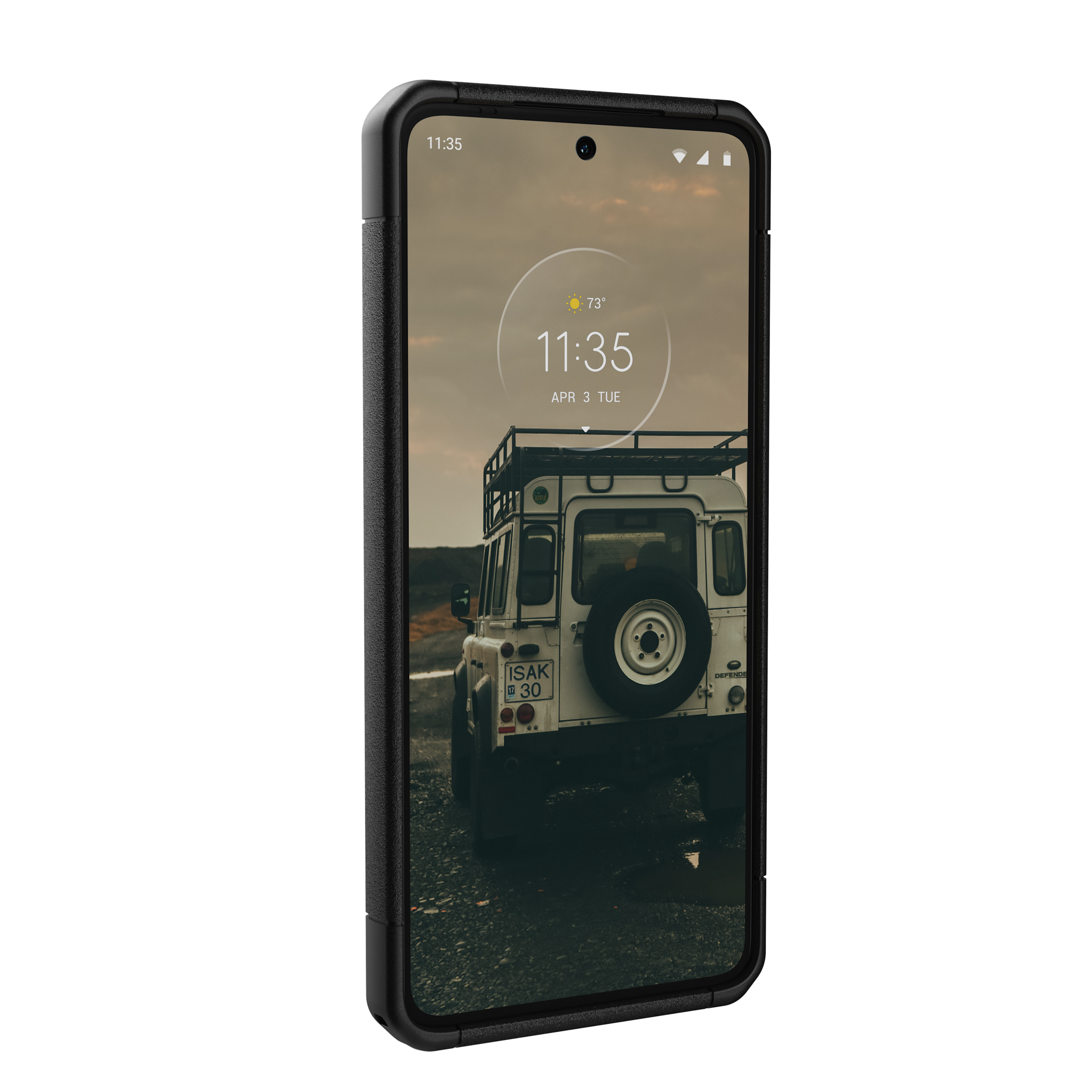 UAG Scout Moto Edge 5G 2022 Handyhülle schwarz stoßfest