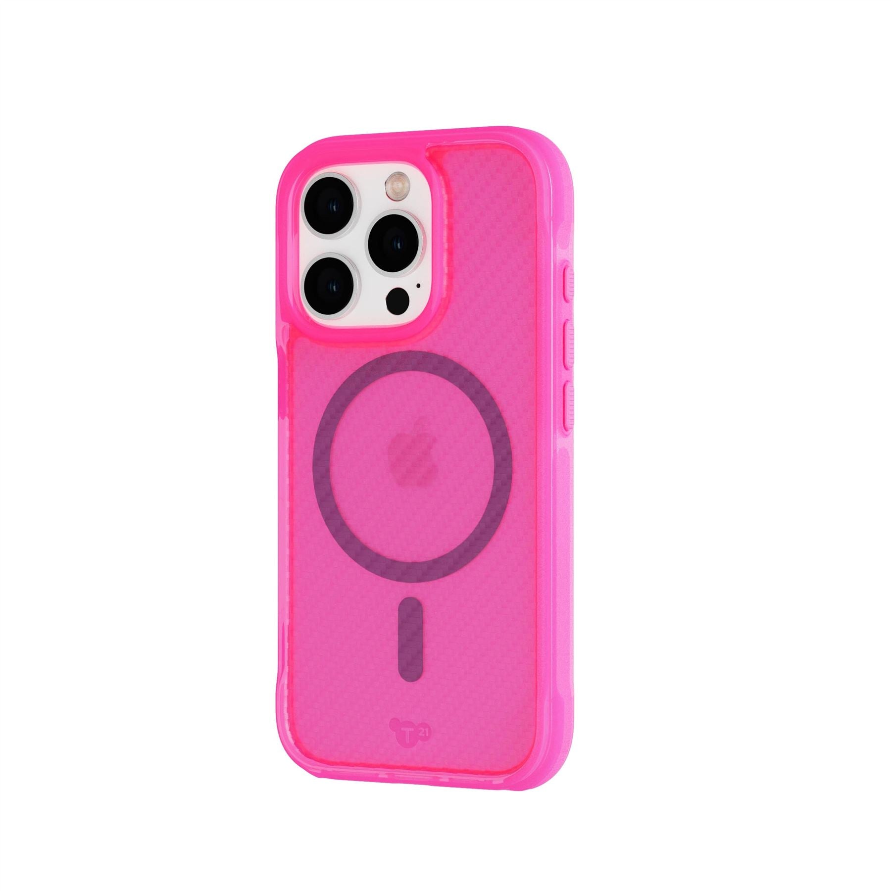 Tech21 EvoArmor MagSafe iPhone 16 Pro Hülle Pink stoßfest