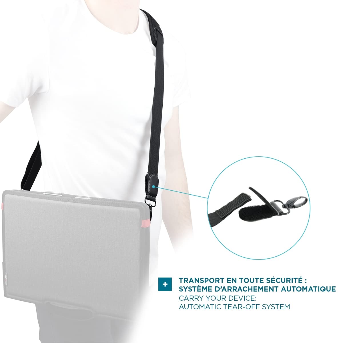Mobilis Universal-Schultergurt Tablet Polyester 105-145cm
