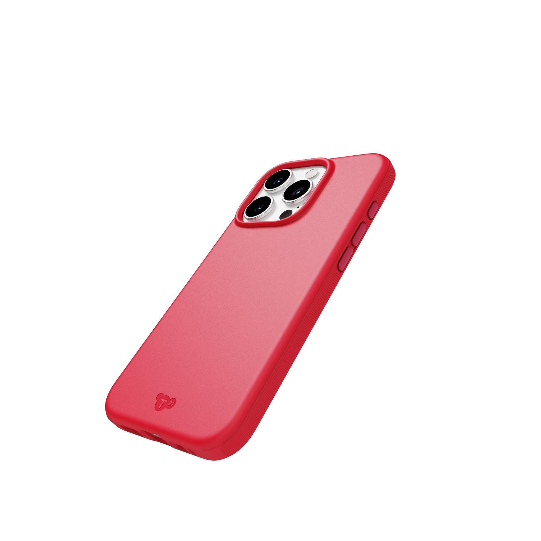 Tech21 Evo Lite iPhone 15 Pro Handyhülle Rot Stoßschutz