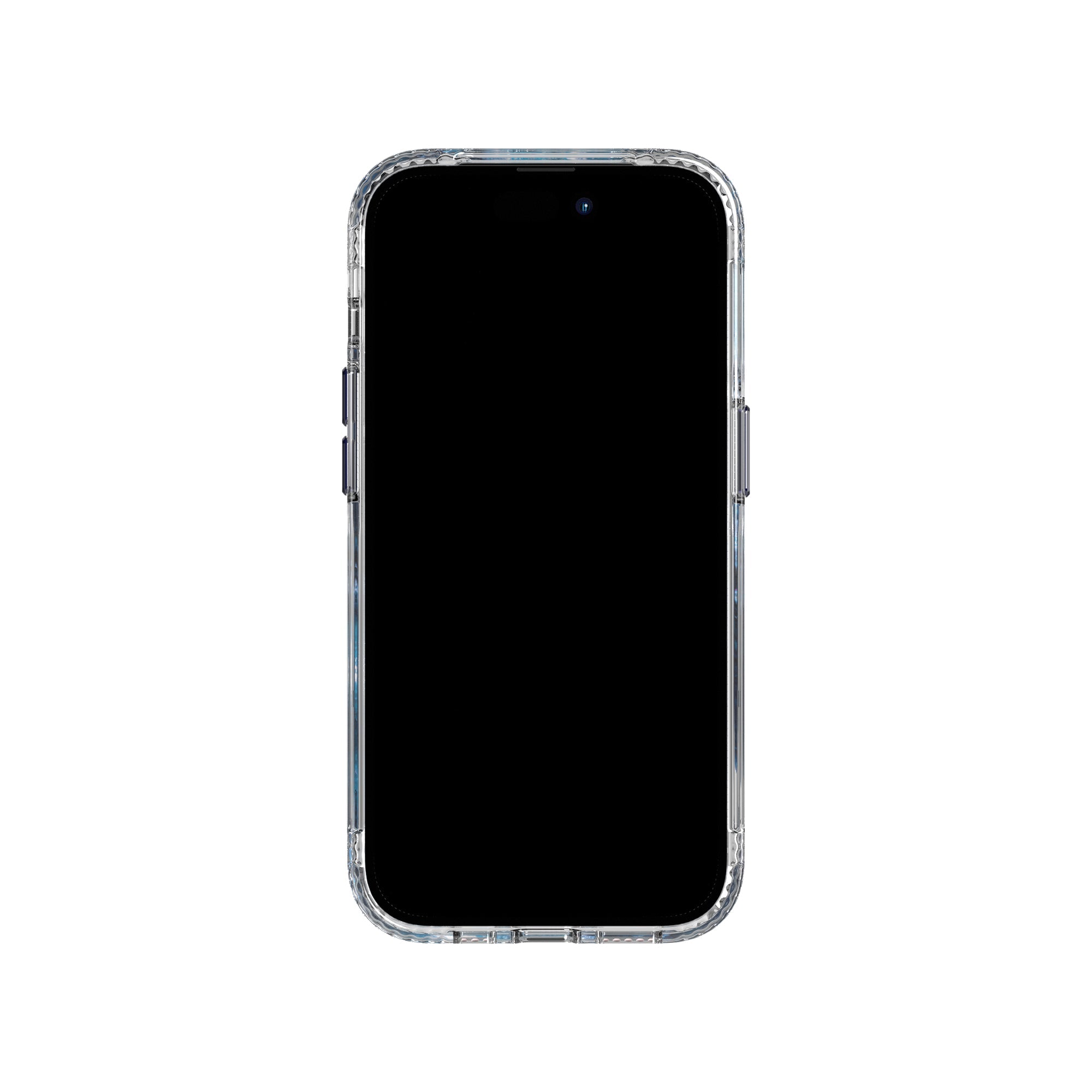Tech21 EvoArt iPhone 14 Pro Hülle Clear/Midnight Quartz MagSafe