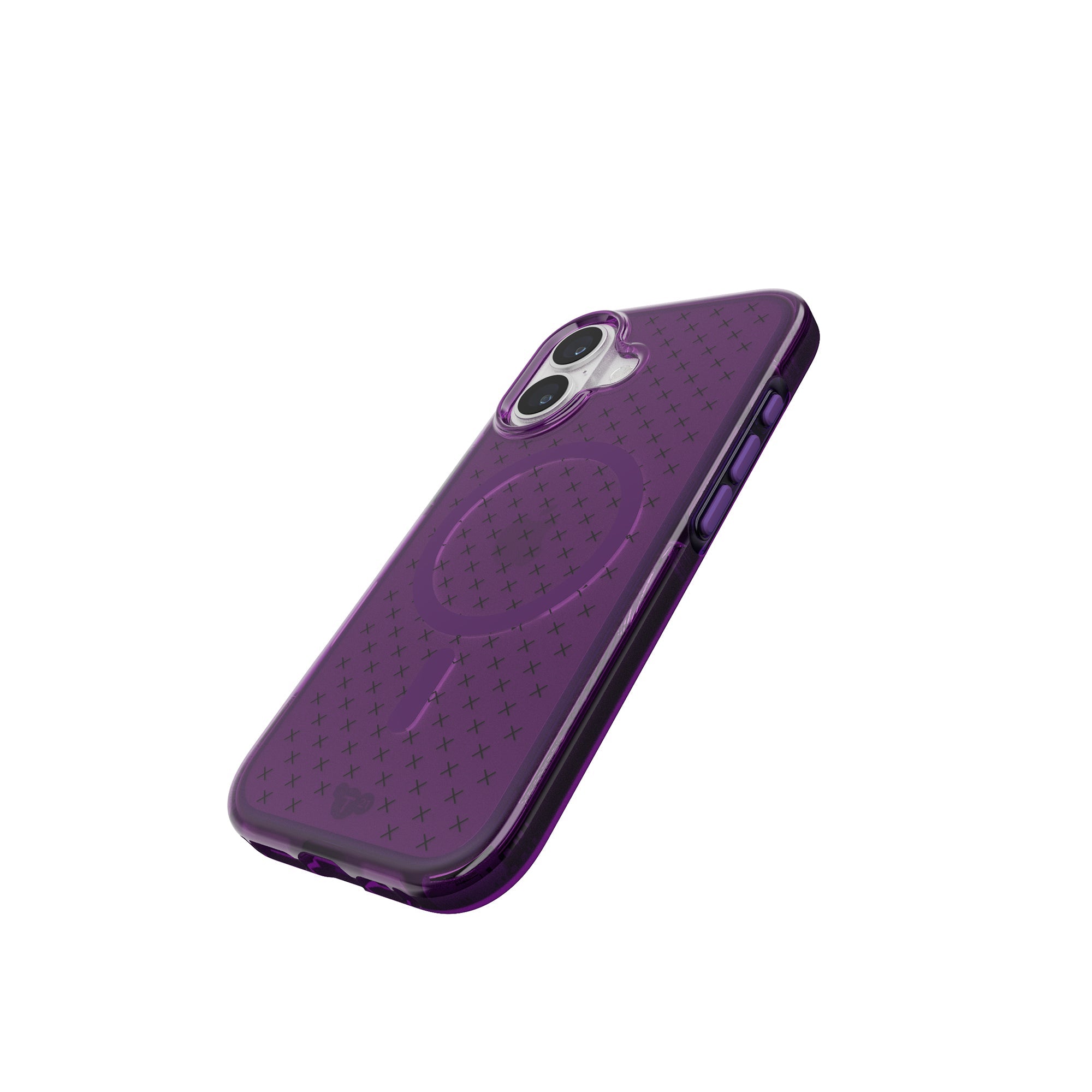 Tech21 EvoCheck MagSafe iPhone 17 Hülle Kindred Purple Fallschutz