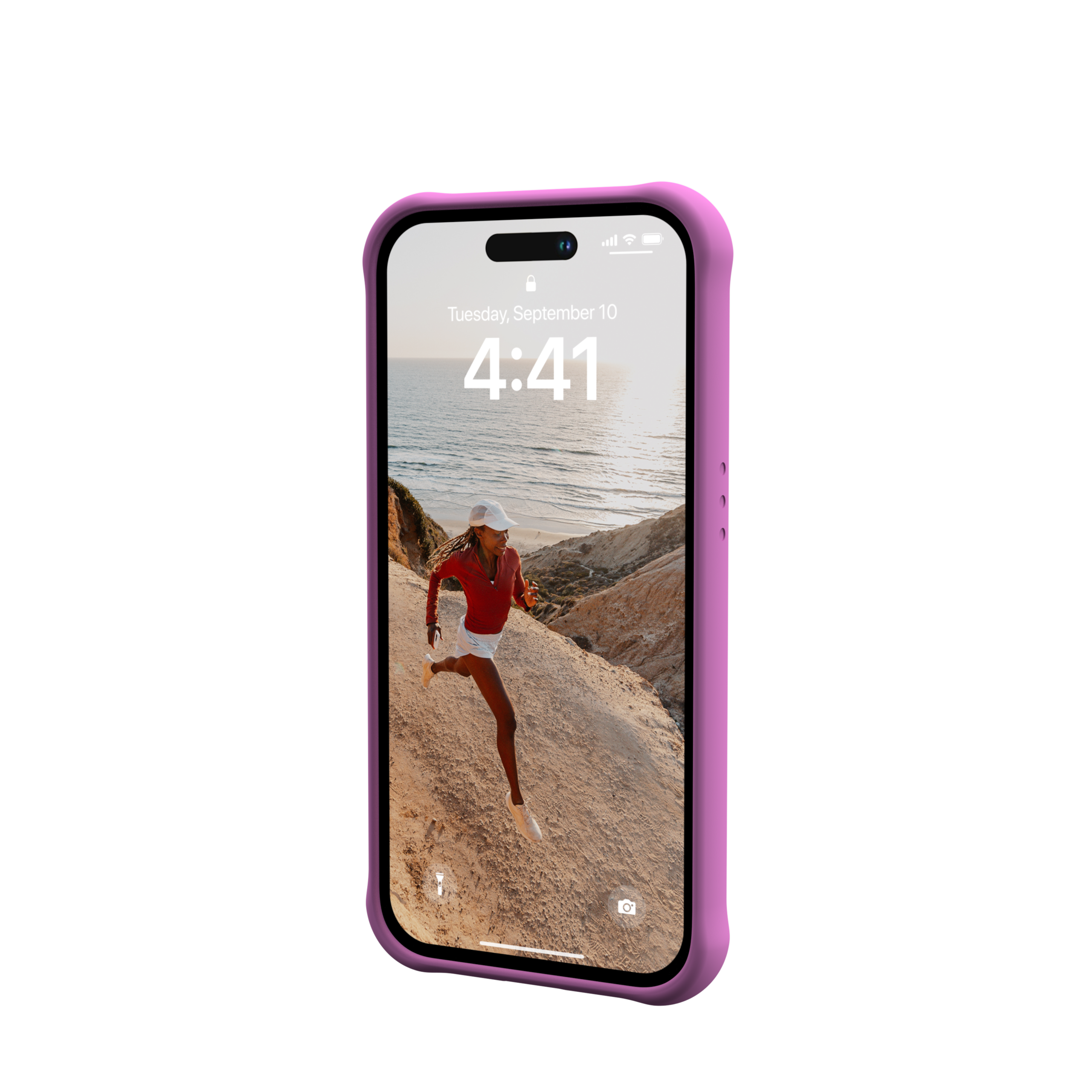 UAG Dot iPhone 14 Pro Hülle Silikon MagSafe