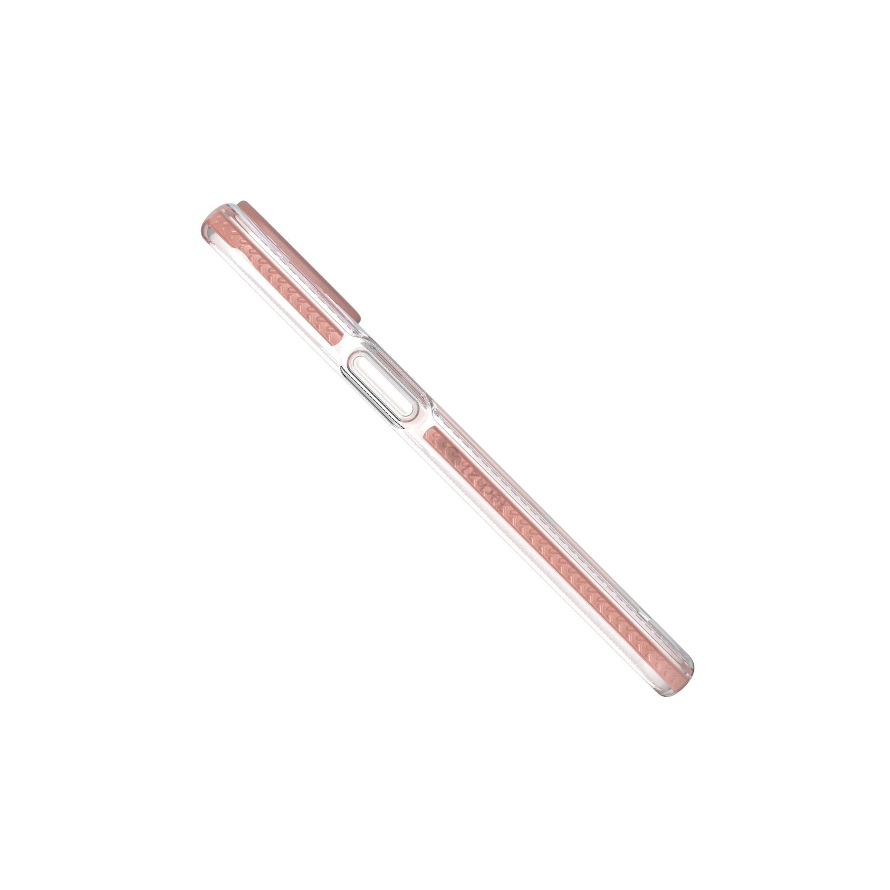 Tech21 EvoCrystal iPhone 15/14/13 Hülle Clear Rose Gold