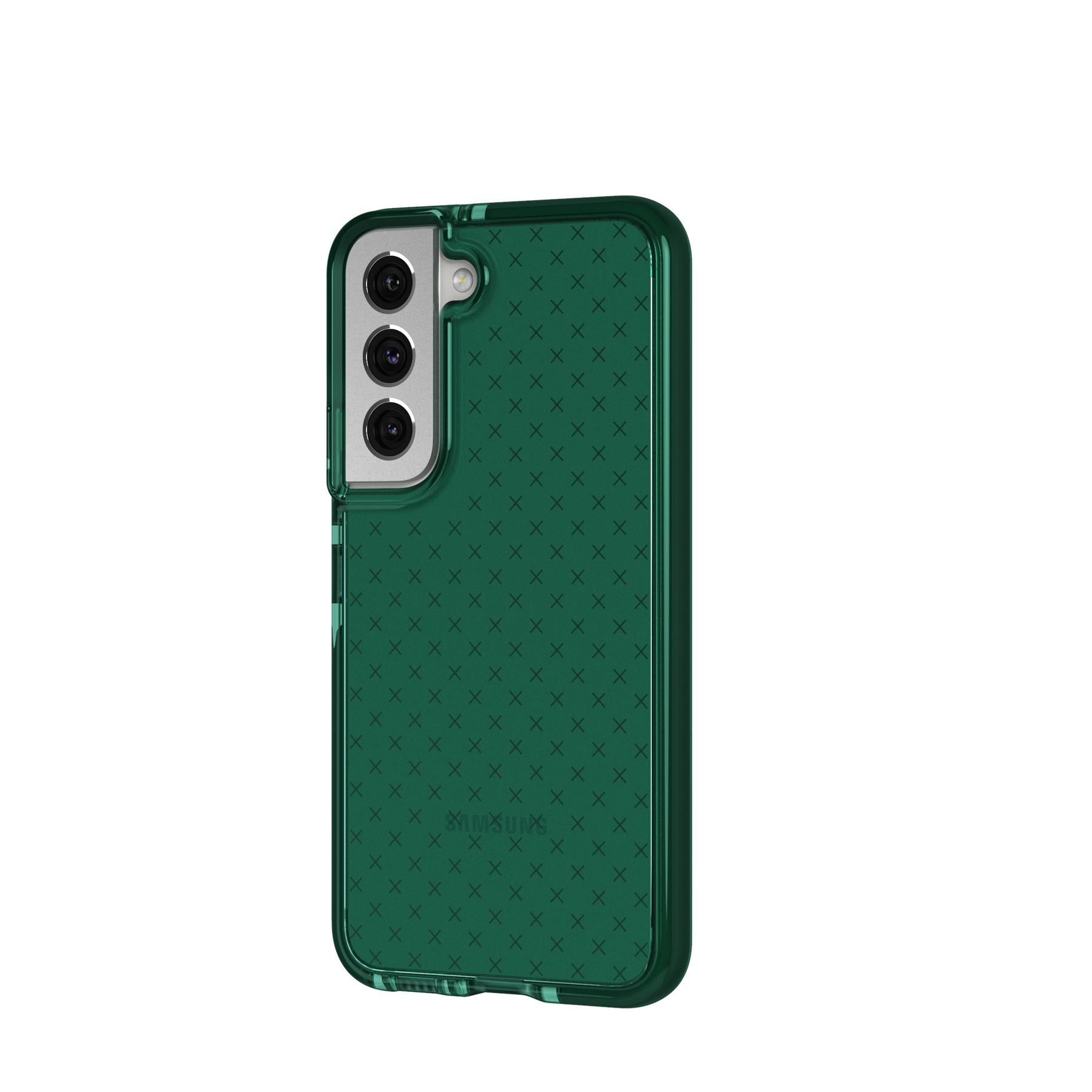 Tech21 EvoCheck Samsung Galaxy S22 Hülle Opal Green