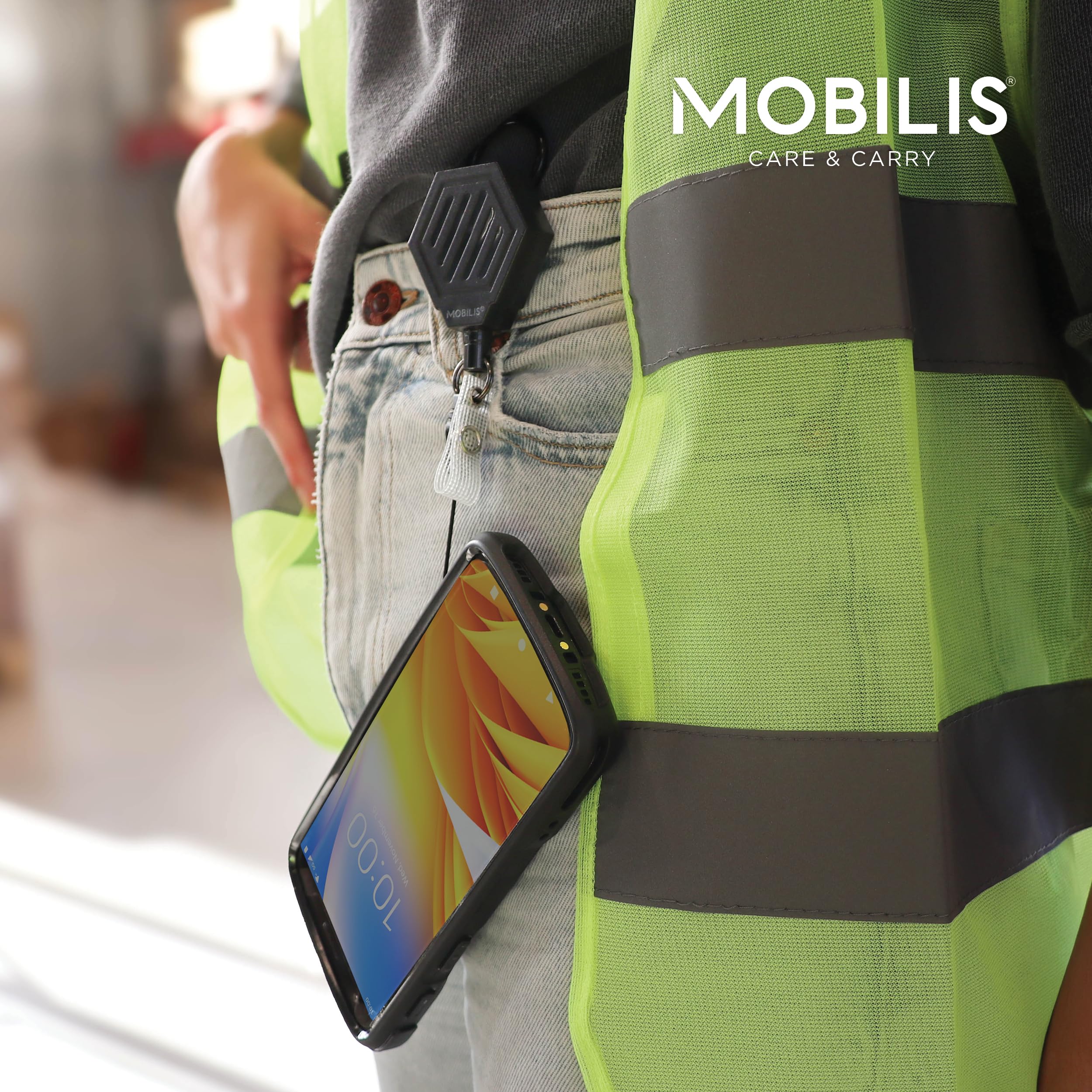 Mobilis Retraktor Kabel Smartphone magnetisch 80 cm