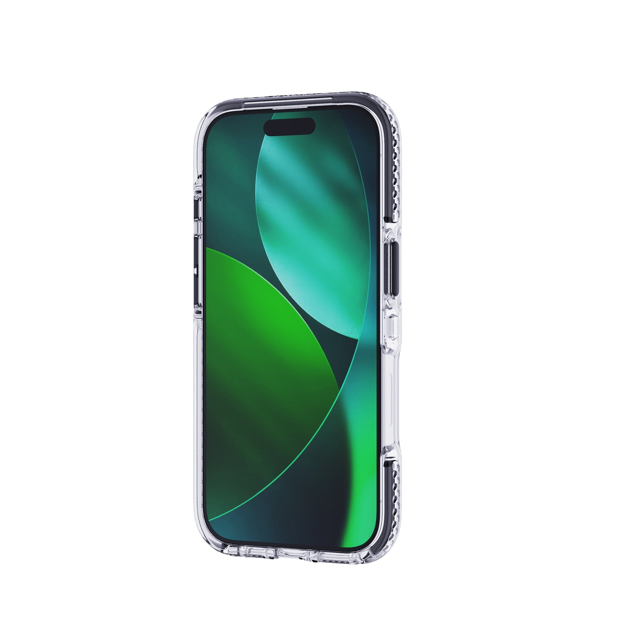 Tech21 EvoCrystal MagSafe iPhone 17 Hülle Schwarz klar