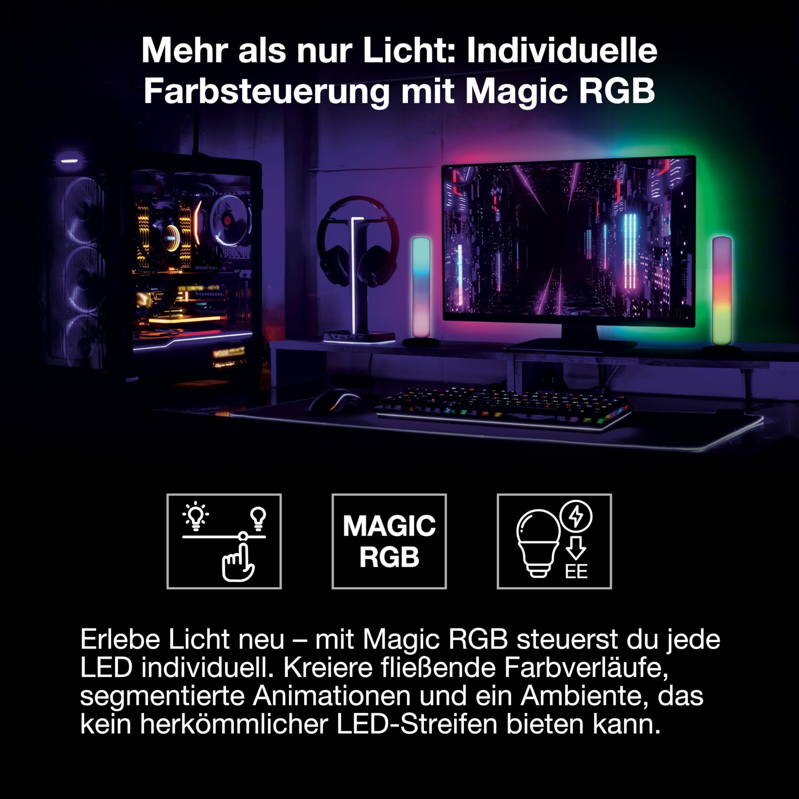 OSRAM SMART+ WIFI COB LED-Streifen 5M Magic RGB 35W