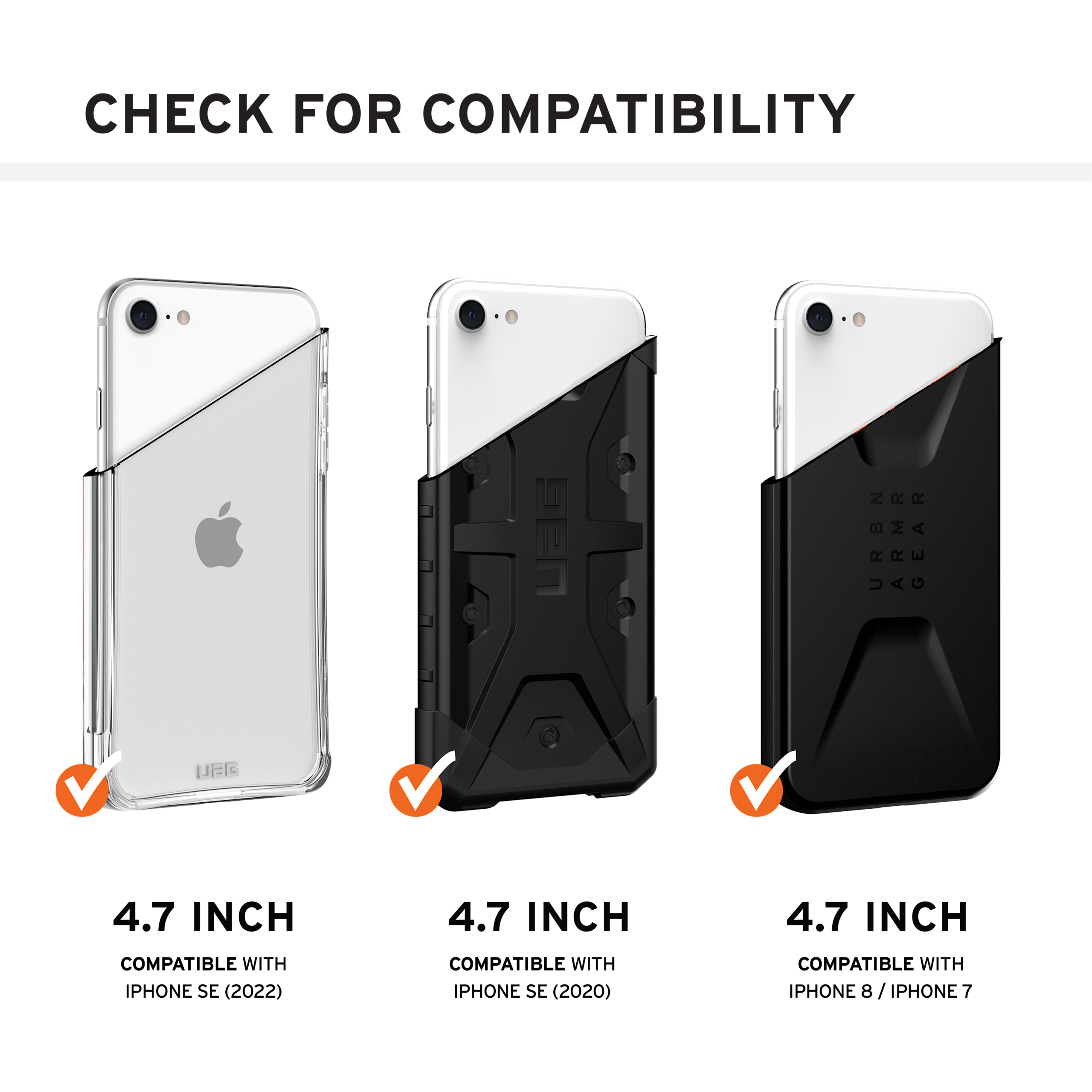 UAG Standard Issue iPhone SE 2022 Schutzglas 9H