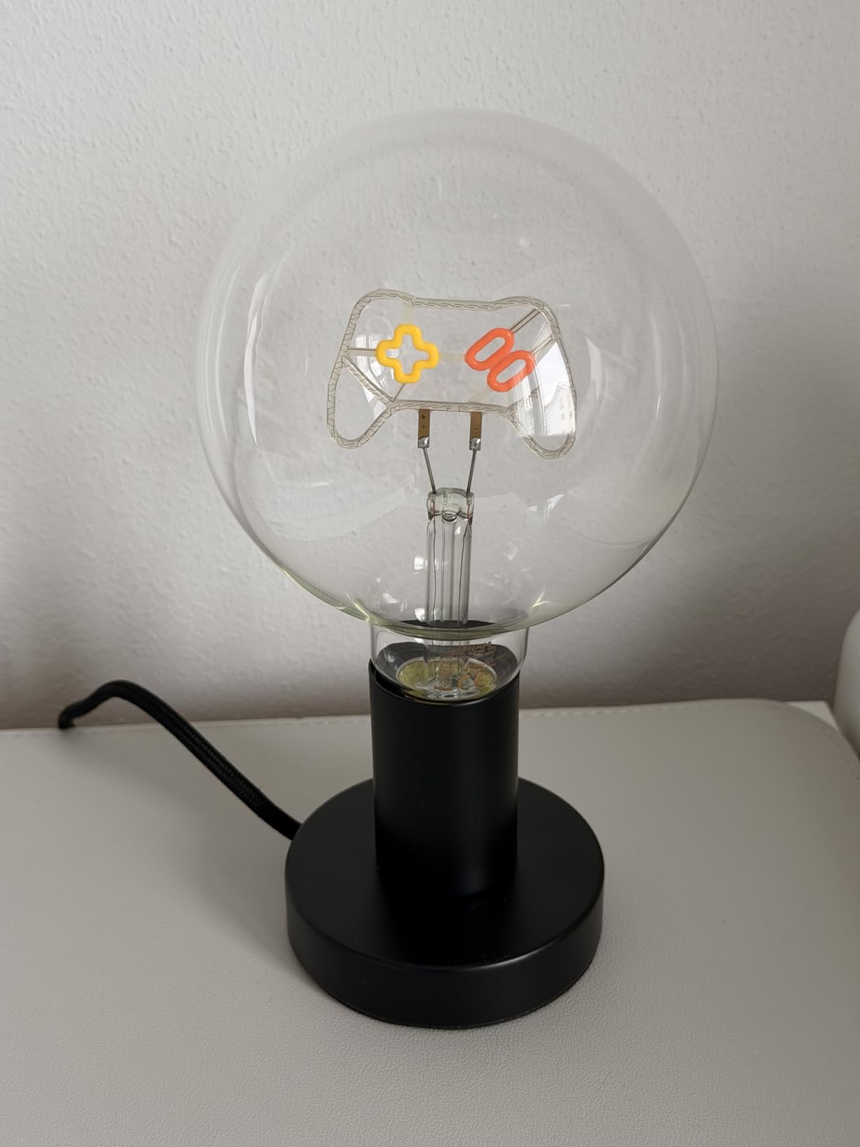 OSRAM 1906 Letter Controller Tischleuchte E27 schwarz