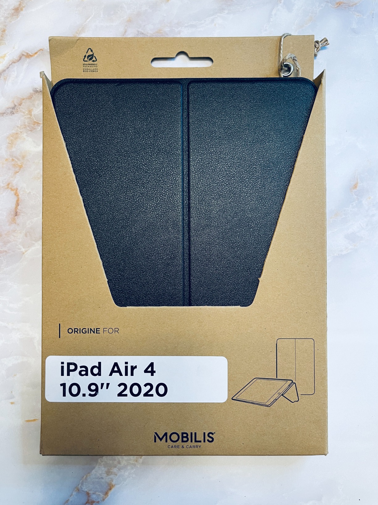Mobilis ACTIV+ iPad Air 10,9 Hülle schwarz mit Standfunktion