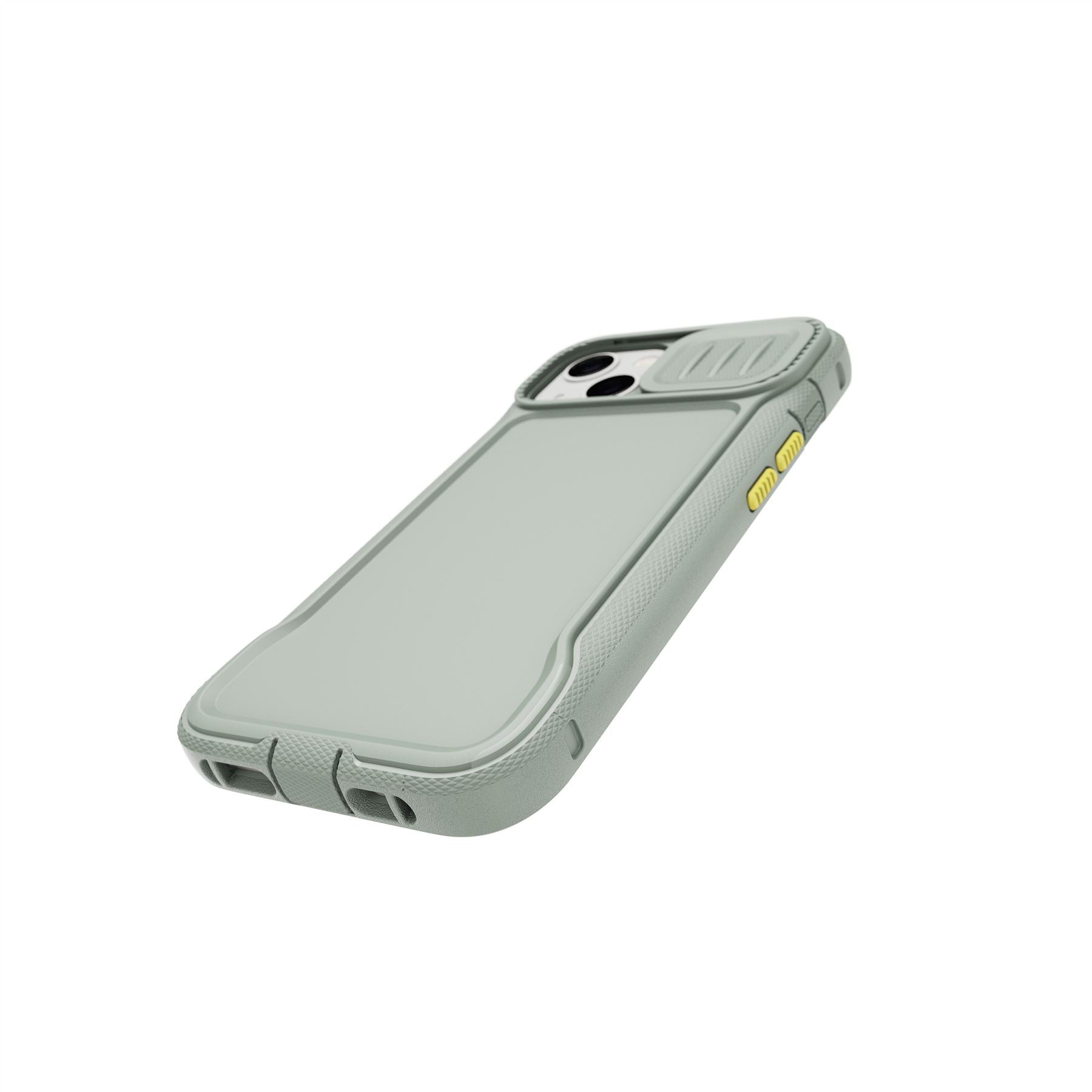 Tech21 EvoMax iPhone 13 Hülle Khaki Grey mit Holster