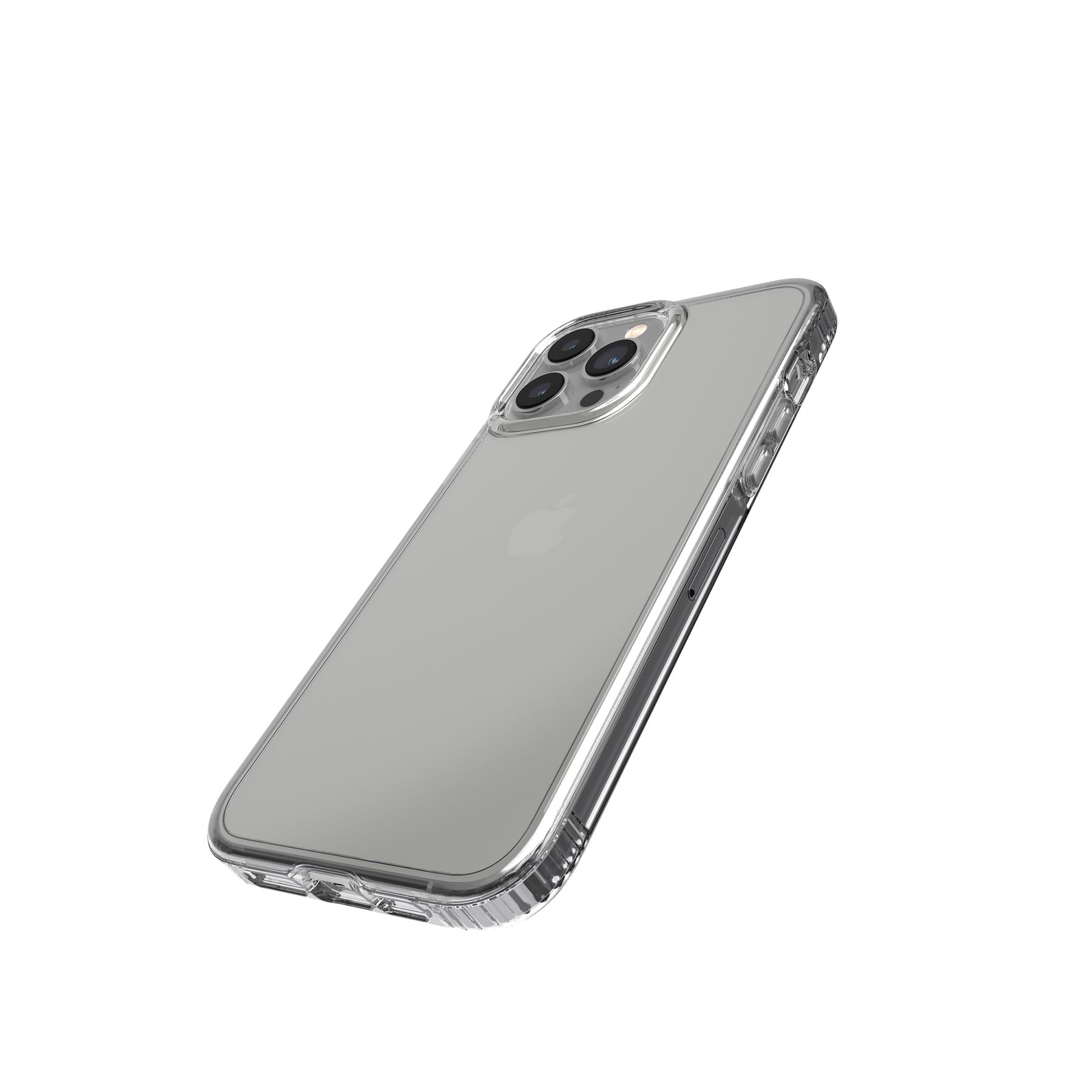 Tech21 EvoClear iPhone 13 Pro Max Handyhülle Clear kratzfest