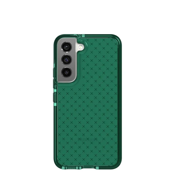 Tech21 EvoCheck Samsung Galaxy S22 Hülle Opal Green