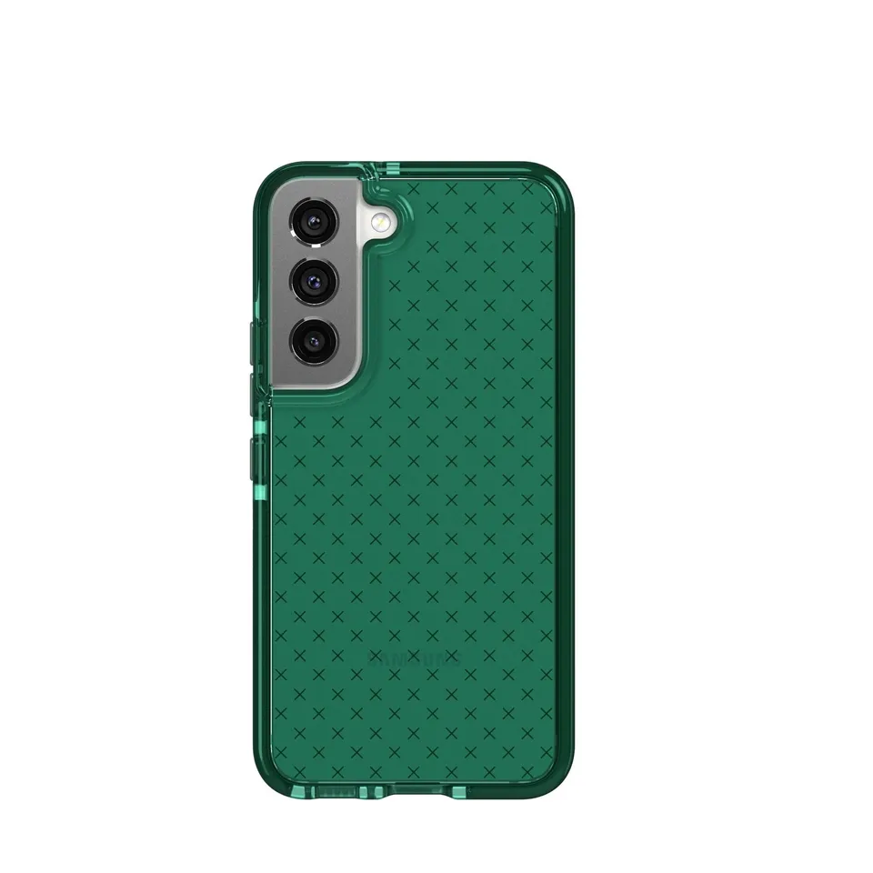 Tech21 EvoCheck Samsung Galaxy S22 Hülle Opal Green