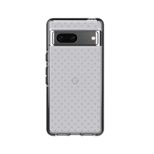 Tech21 EvoCheck Pixel 7 Hülle Smokey Black 4,9 m Schutz
