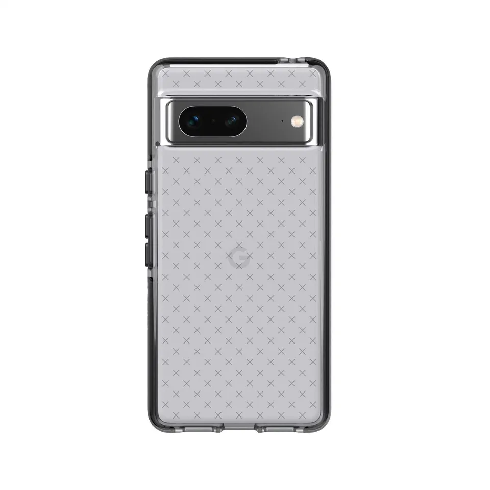 Tech21 EvoCheck Pixel 7 Hülle Smokey Black 4,9 m Schutz