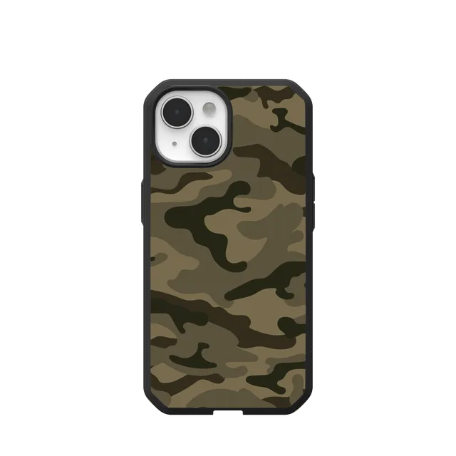 UAG Civilian LT iPhone 15 Hülle Sand Camouflage MagSafe