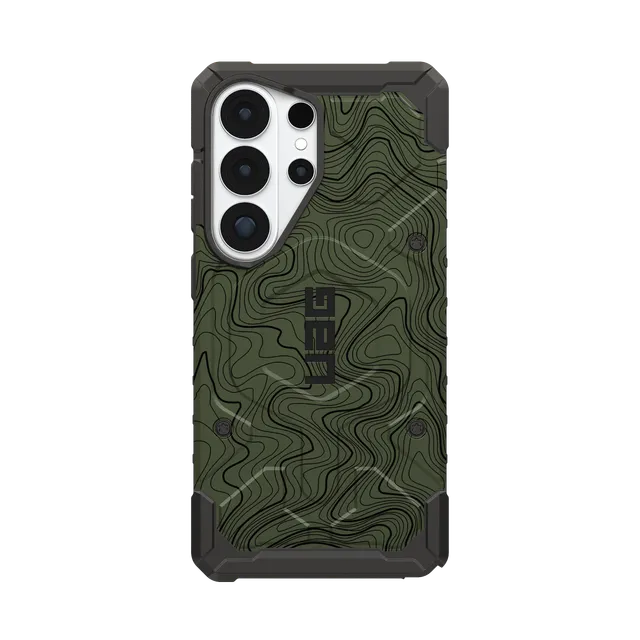 UAG Pathfinder Galaxy S26 Ultra Handyhülle OD Green Topography 2