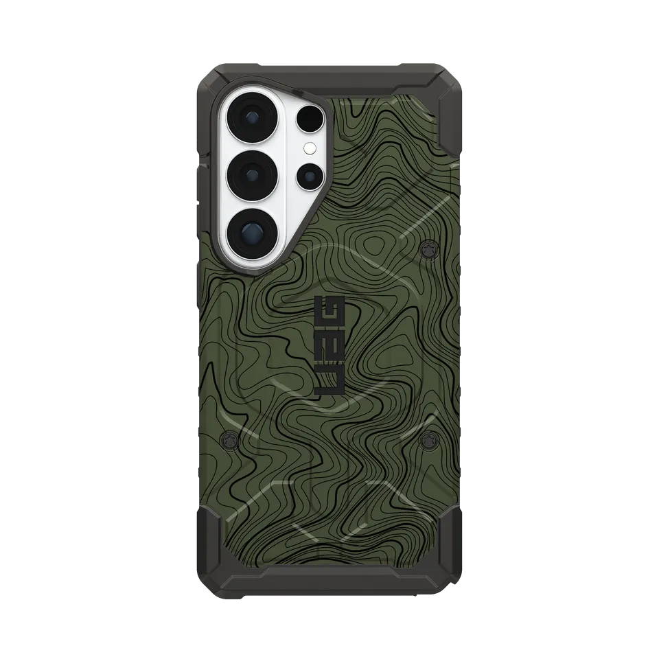 UAG Pathfinder Galaxy S26 Ultra Handyhülle OD Green Topography 2