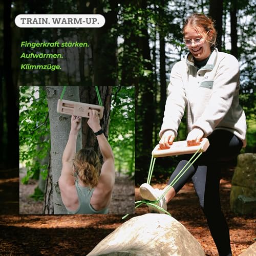 Clevo Hangboards Compact Hangboard Holz tragbar