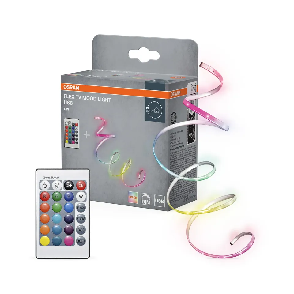 OSRAM SMART+ FLEX TV LED-Streifen 150 cm RGB dimmbar