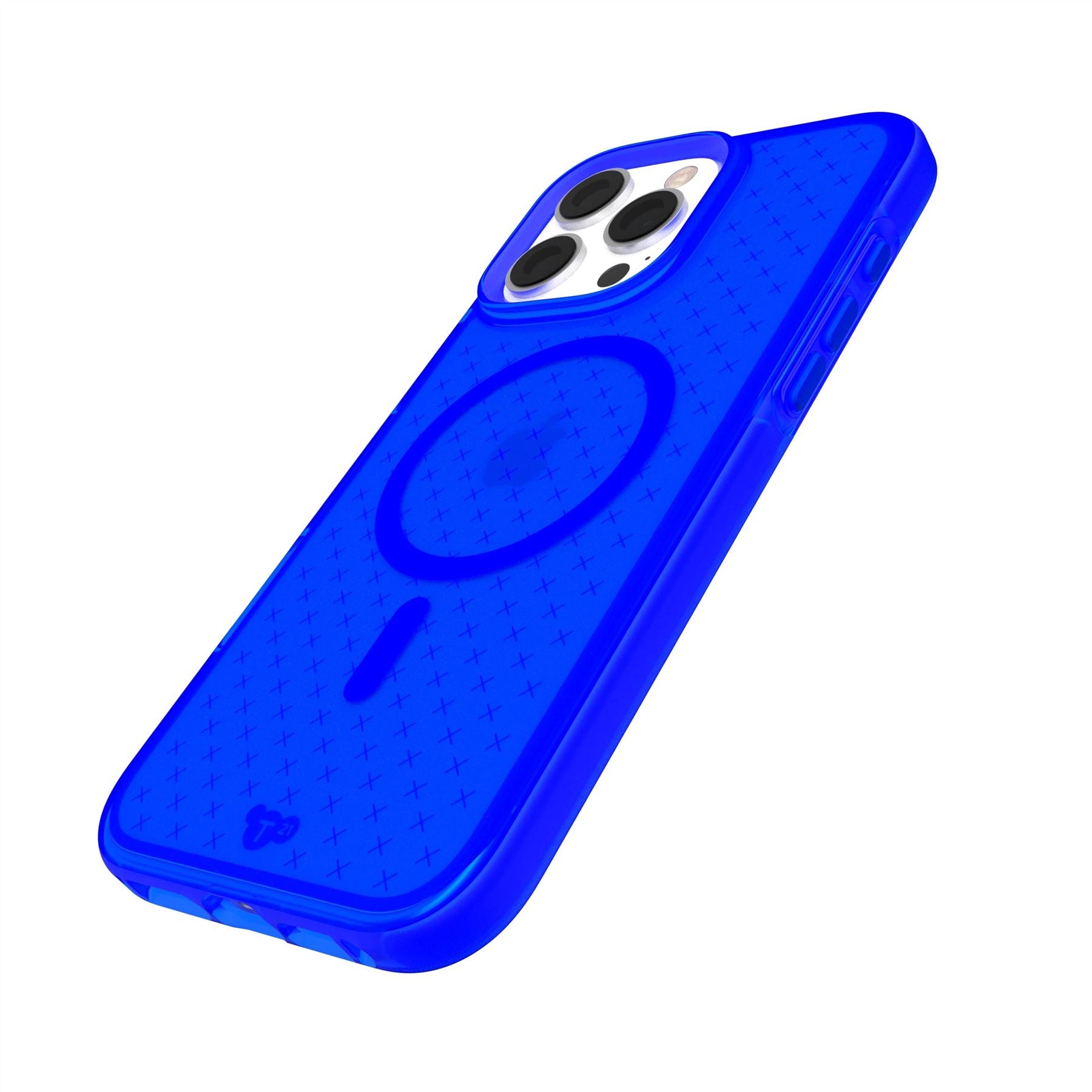 Tech21 EvoCheck iPhone 16 Pro Max Hülle Cobalt Blue MagSafe
