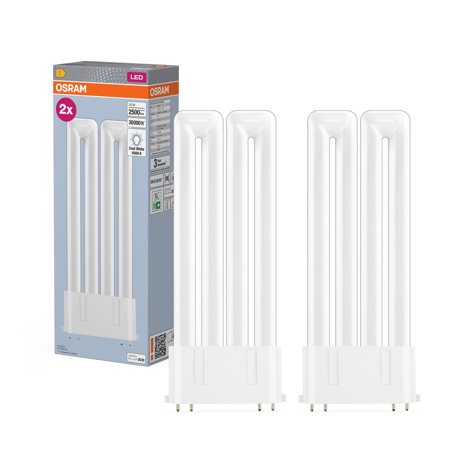 ams OSRAM DULUX S11 LED Kompaktlampe G23 6W warmweiß