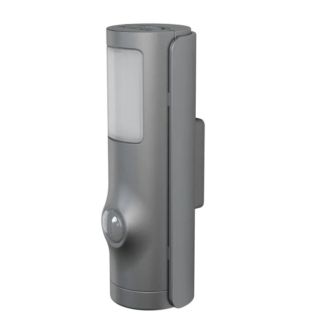 ams OSRAM LED Nachtlicht silber 2in1 mit Bewegungsmelder