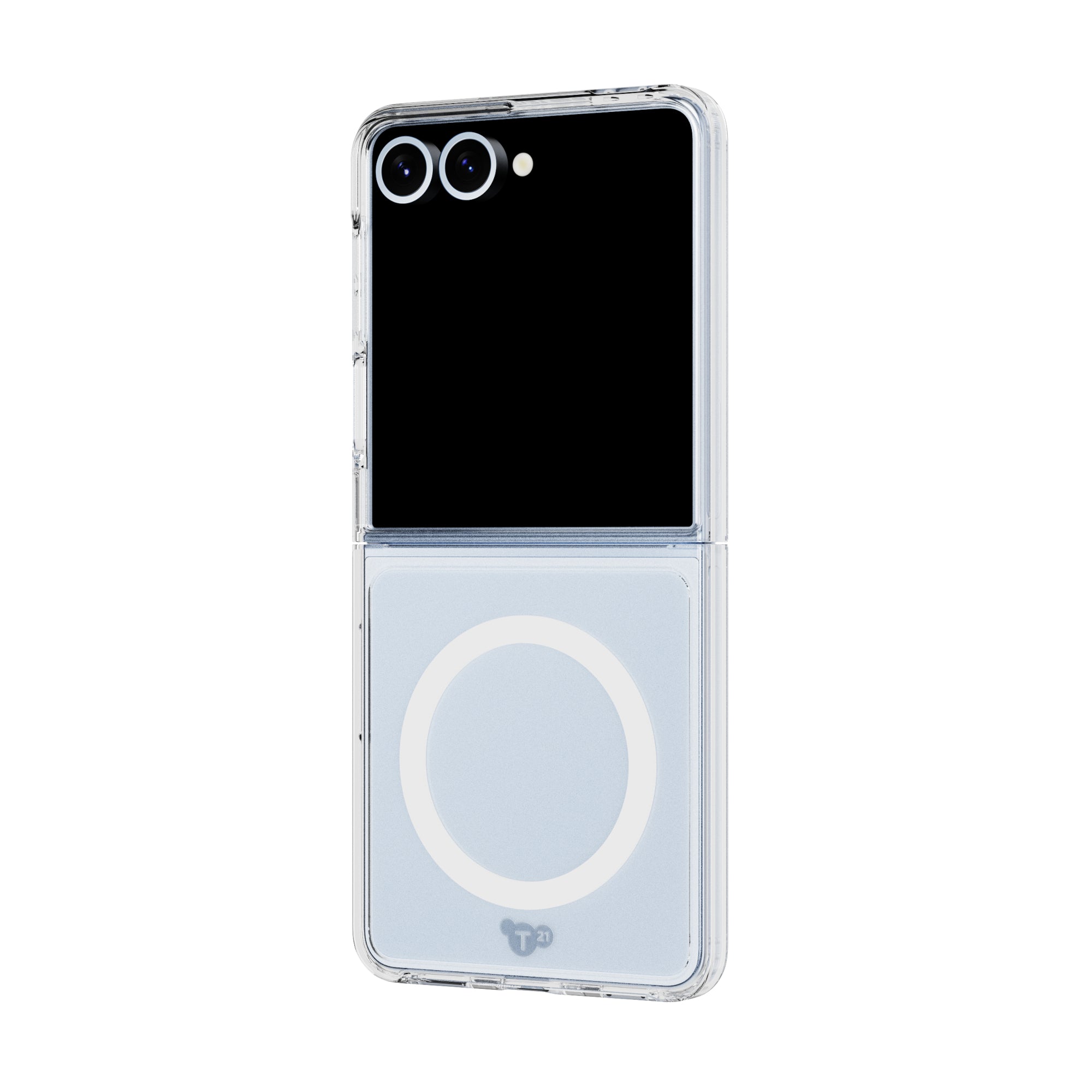 Tech21 EvoClear Magnet Galaxy Z Flip7 Handyhülle Clear 12ft