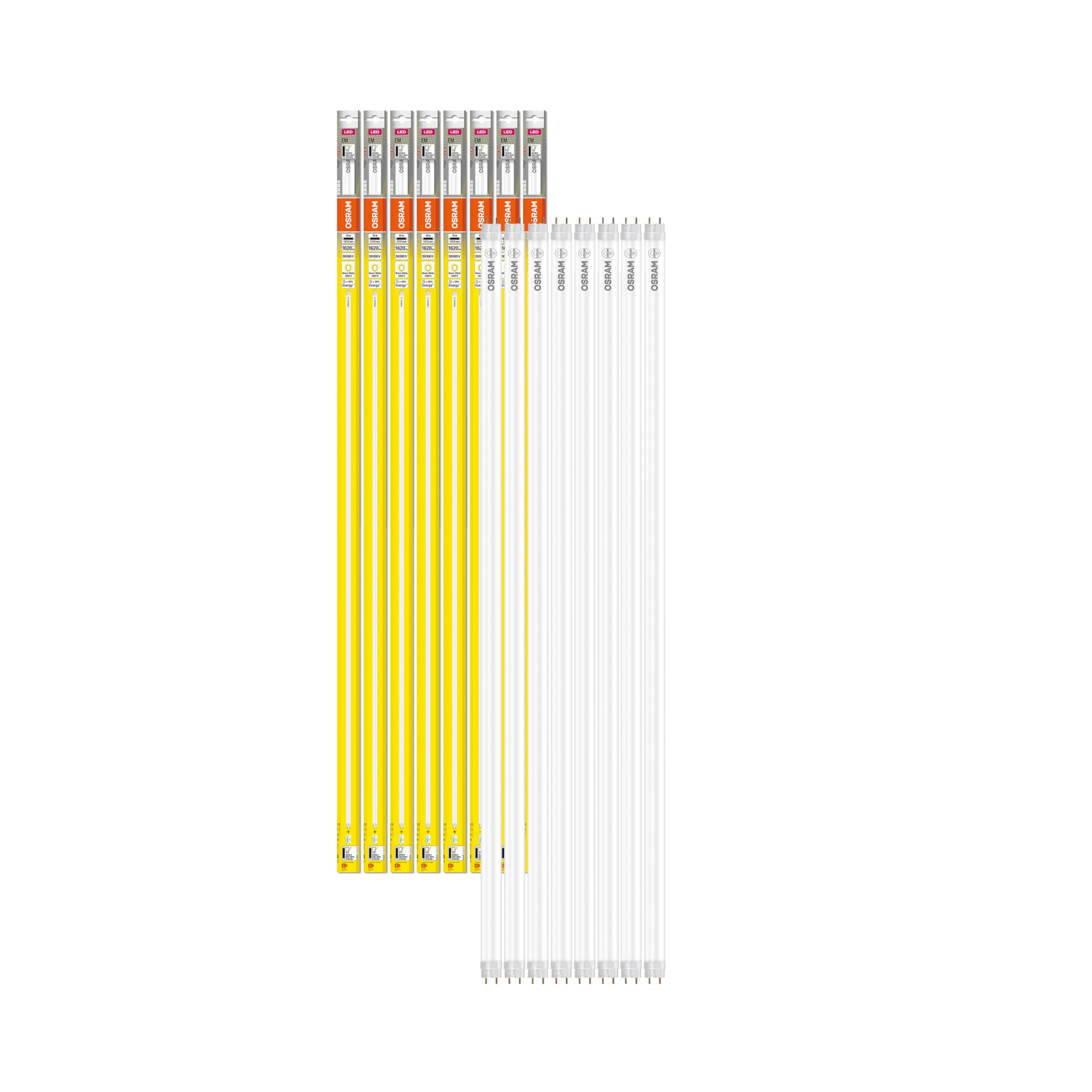 OSRAM SMART+ LED-Röhre 0,6m G13 6500K 8er Pack