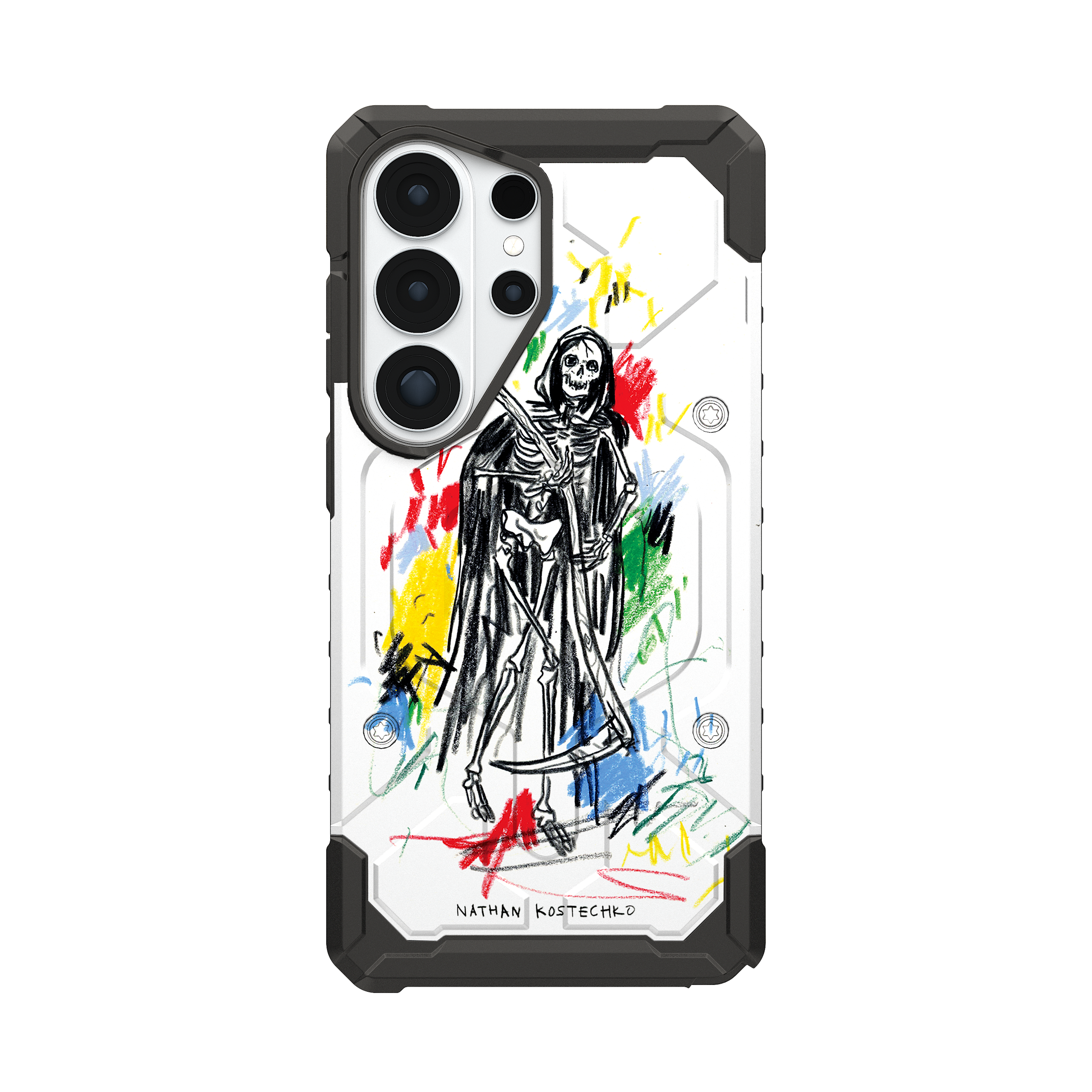 UAG Pathfinder Galaxy S26 Ultra Hülle Kostechko 4 Skull