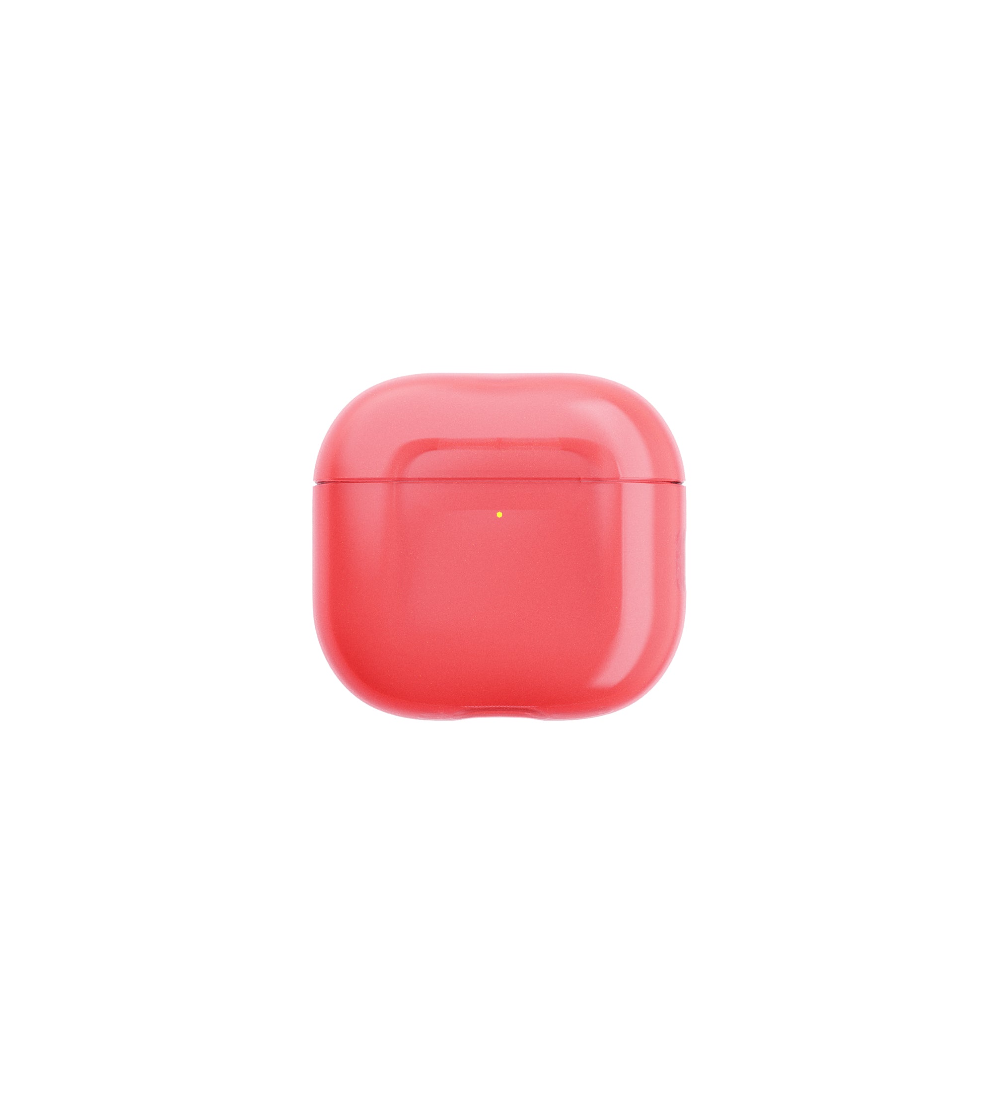 Tech21 EvoPop AirPods 4 Hülle Sunset Coral UV-Schutz