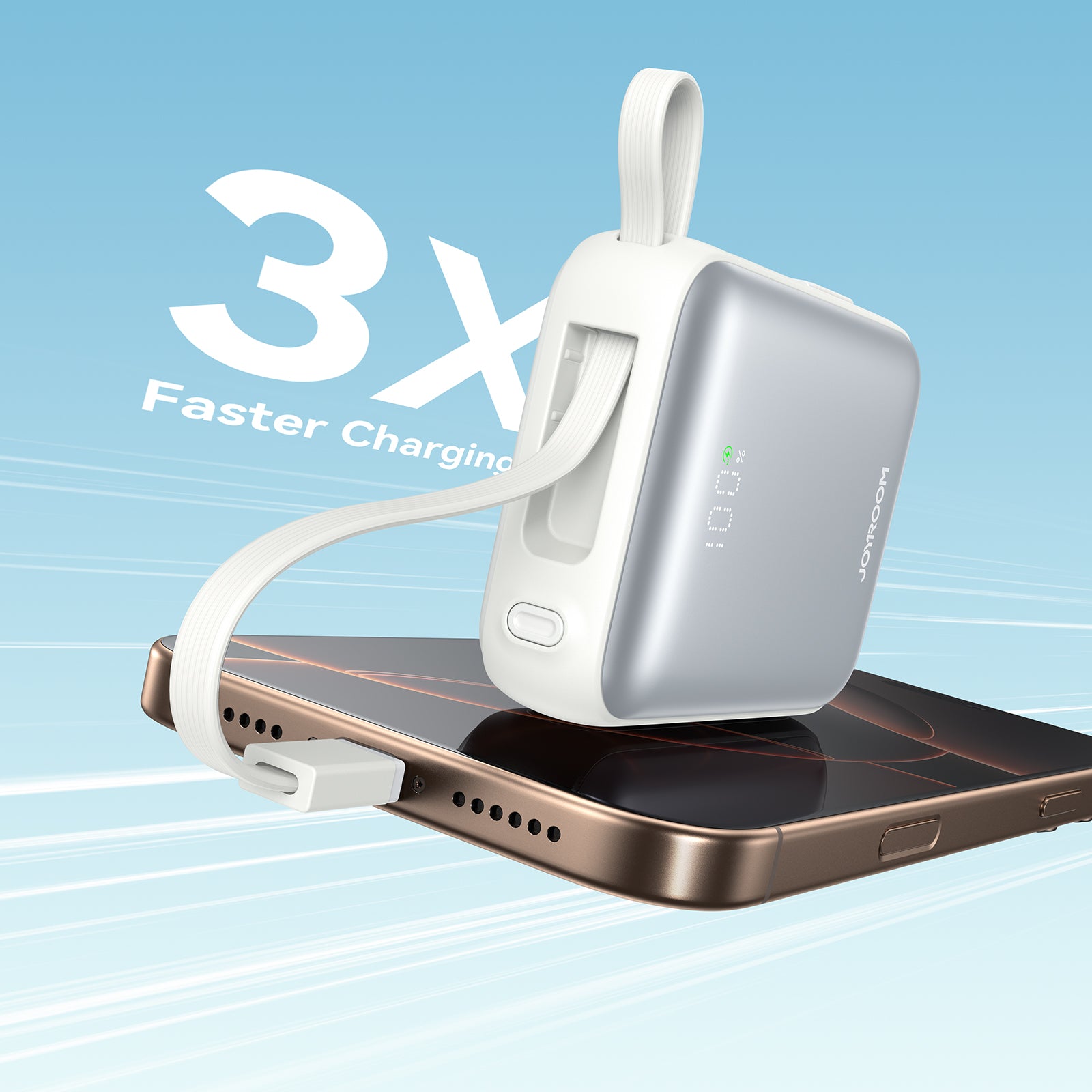 JOYROOM JR-PBF27 Powerbank 10000mAh 22.5W Titan Kabel