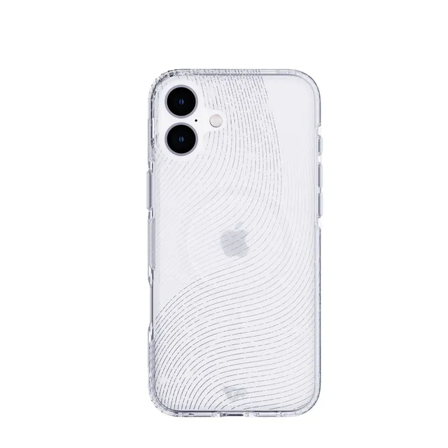 Tech21 EvoSparkle iPhone 16 Plus Hülle Zen MagSafe Glitzer