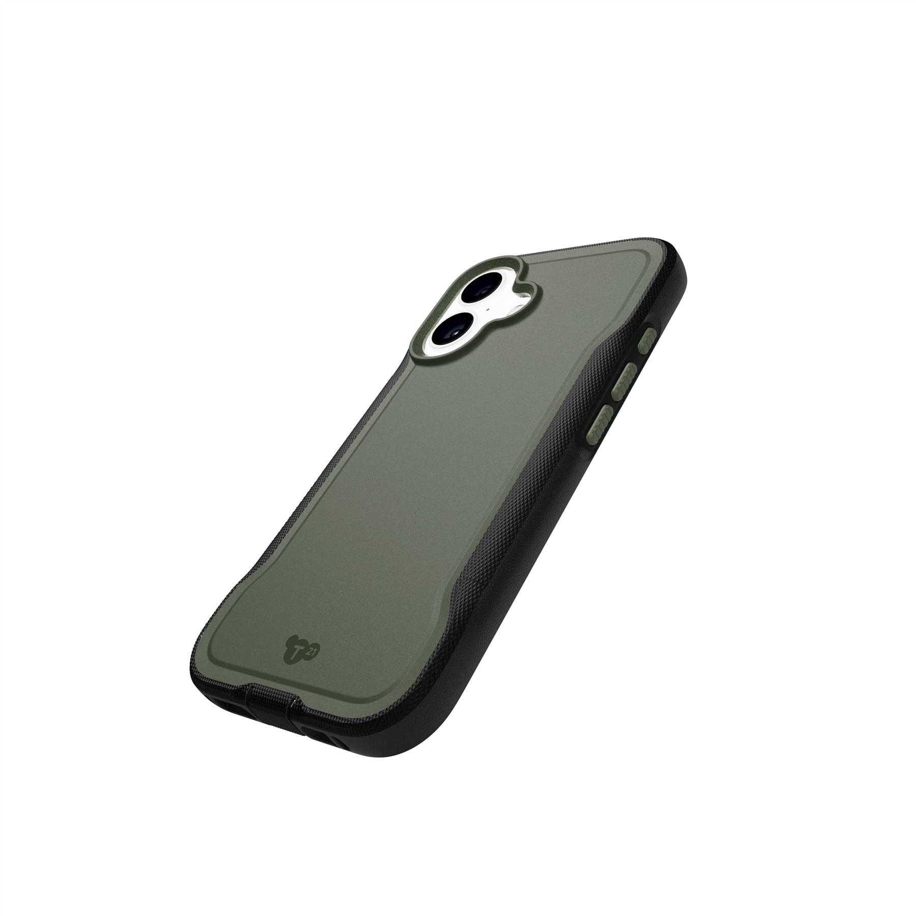 Tech21 EvoPro iPhone 16 Handyhülle Khaki/Black MagSafe stoßfest