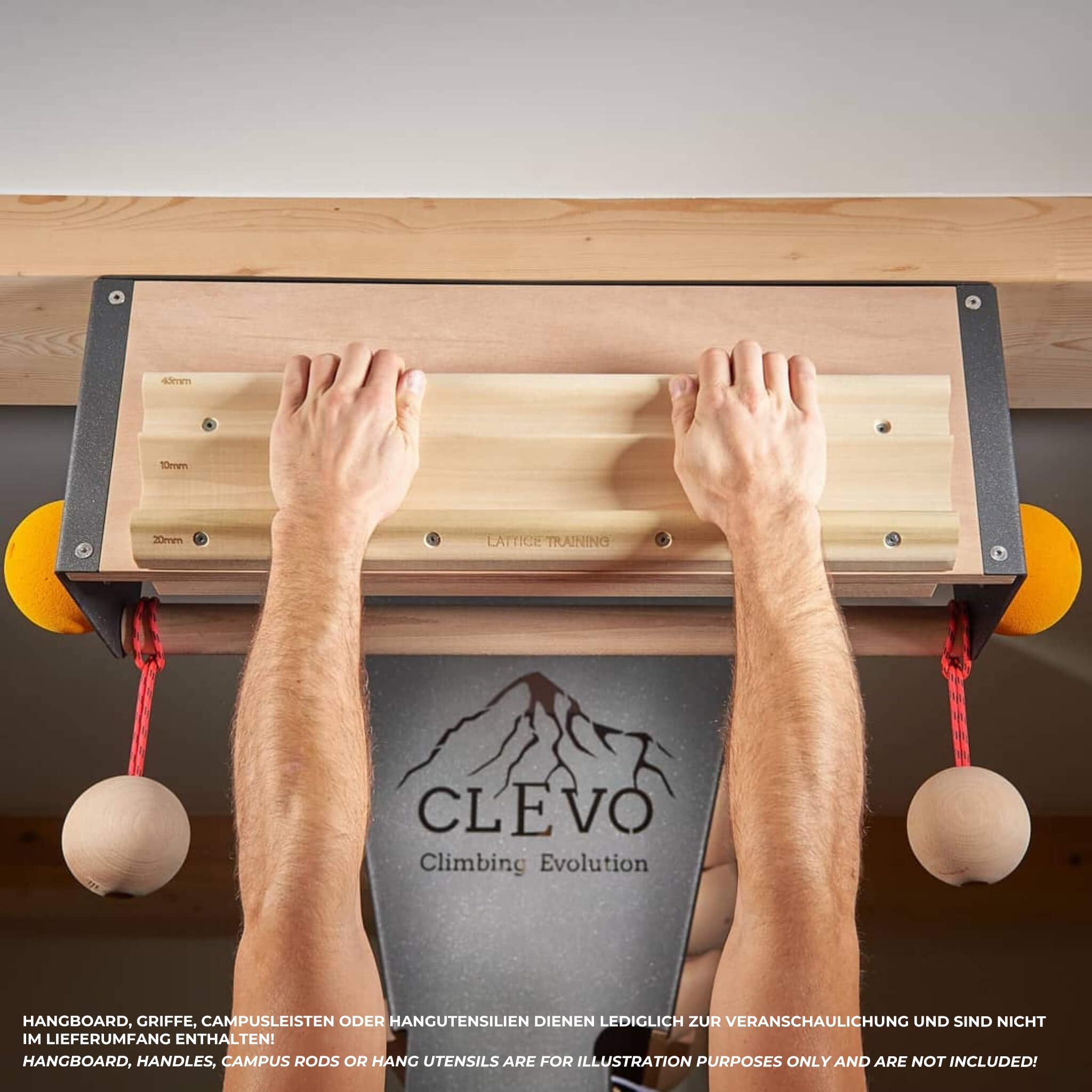 Clevo S Klettertrainingsstation Decke Klimmzugstange 130kg