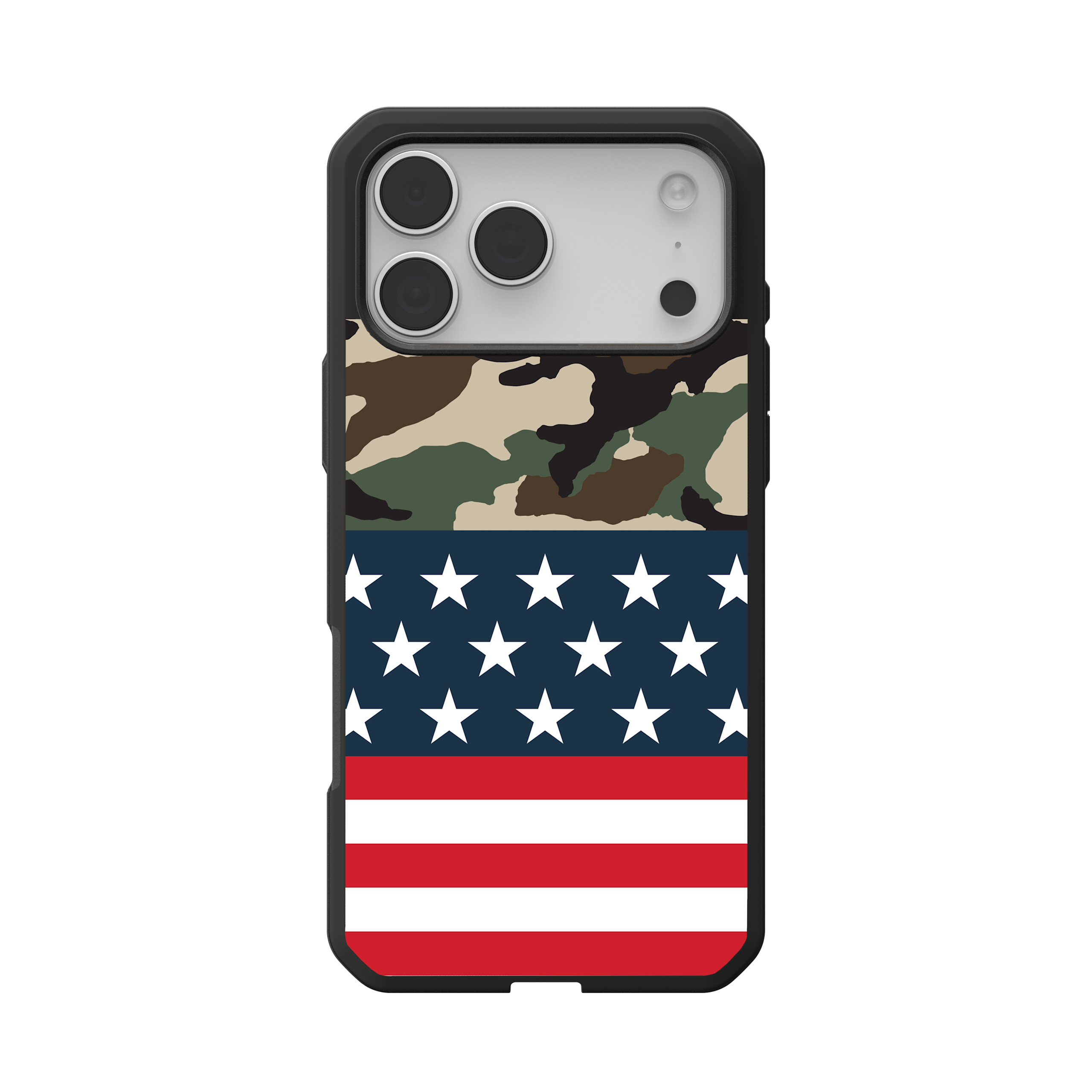 UAG Civilian LT iPhone 17 Pro Max Hülle Flag Camo MagSafe