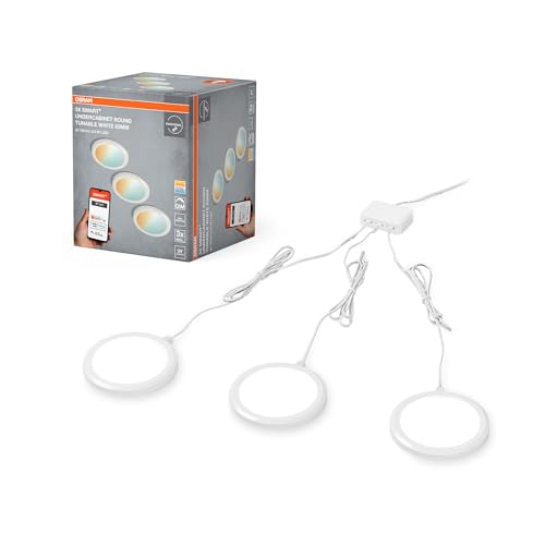 OSRAM SMART+ WiFi Unterschrankleuchte Basis Round weiß