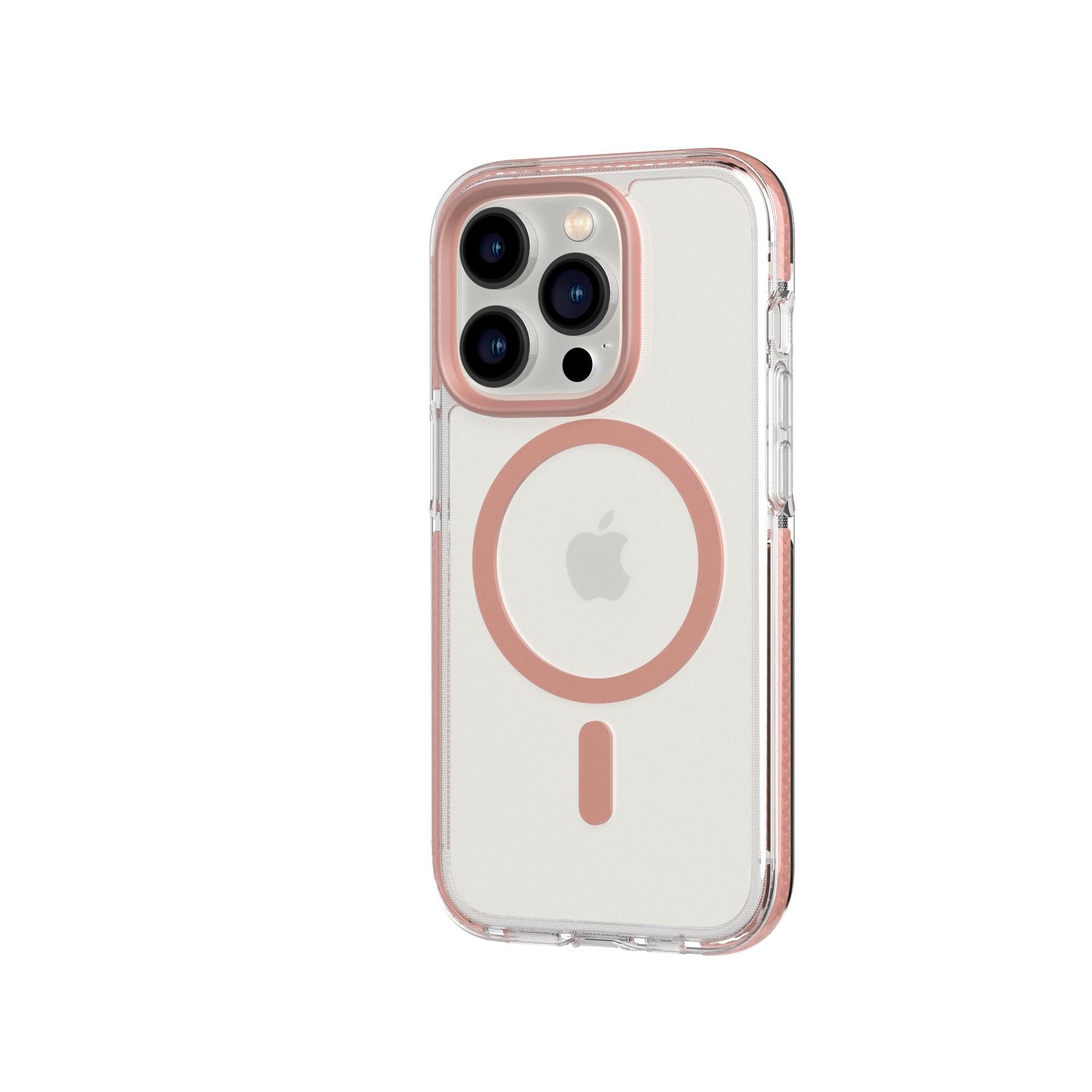Tech21 EvoCrystal iPhone 14 Pro Hülle MagSafe Rosegold
