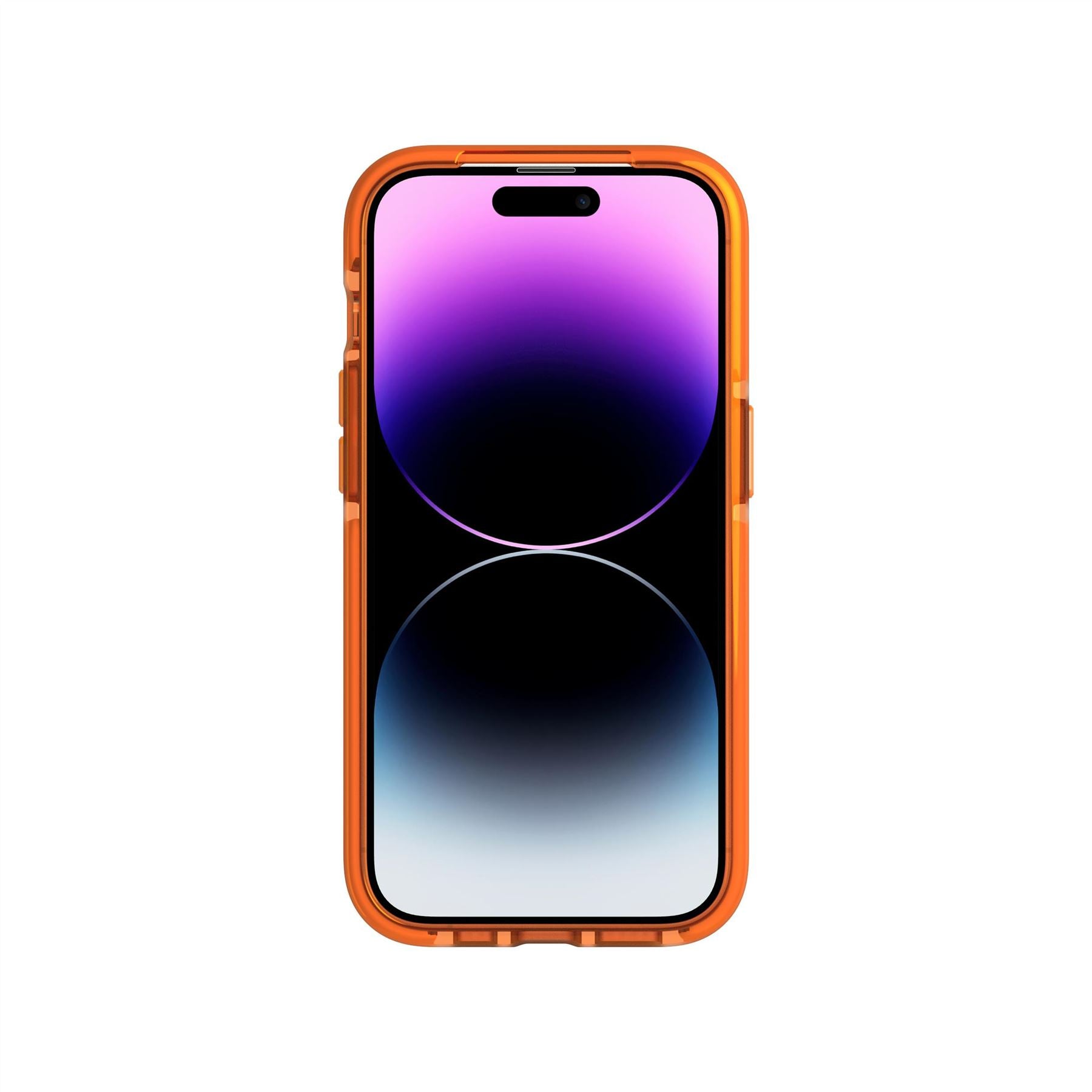 Tech21 EvoCheck iPhone 14 Pro Hülle Fizzy Orange MagSafe