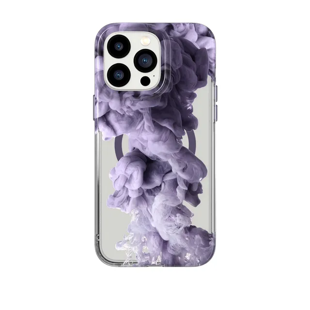 Tech21 EvoArt iPhone 14 Pro Max Hülle Clouded Dusk MagSafe