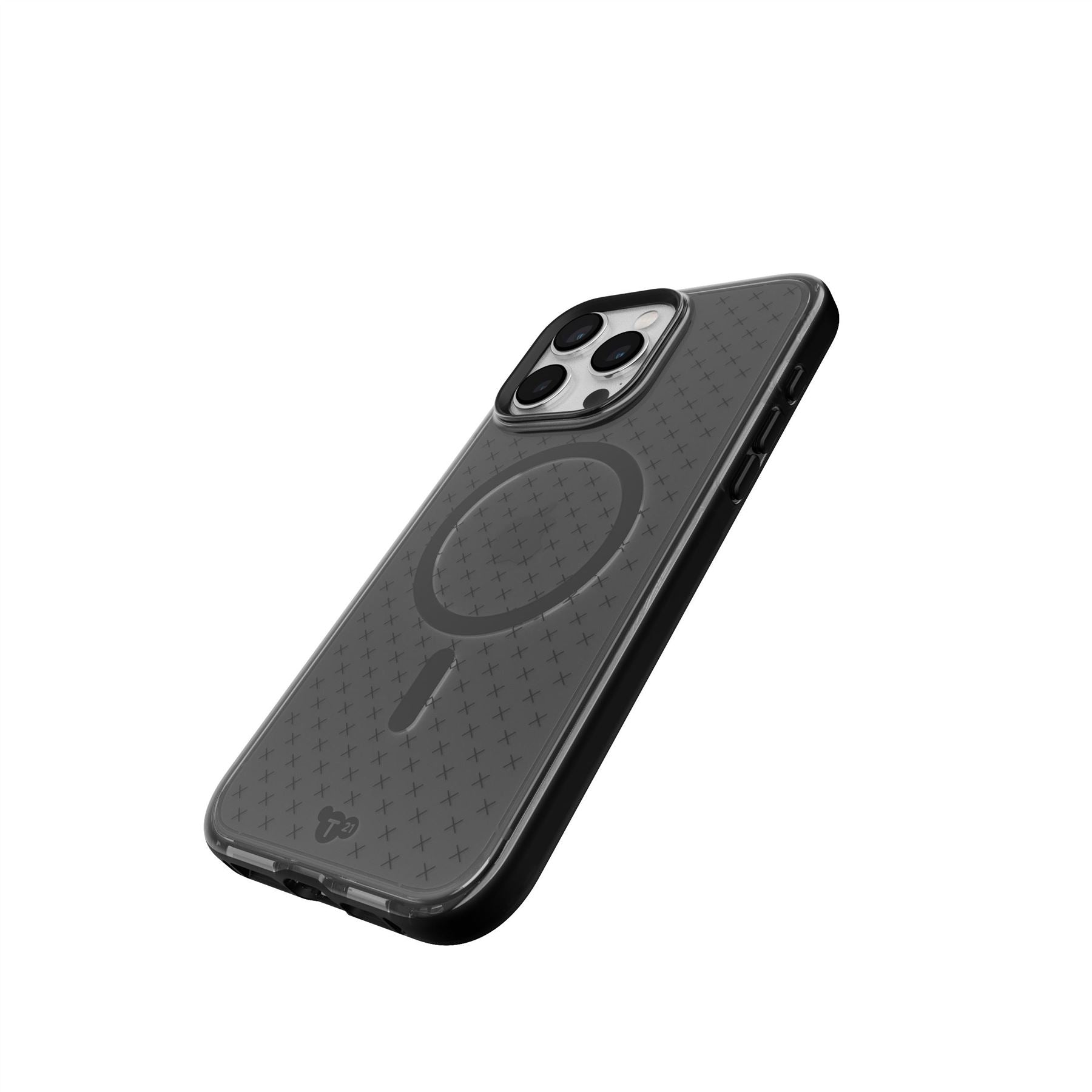 Tech21 Evo Check iPhone 15 Pro Max Hülle Smokey Black