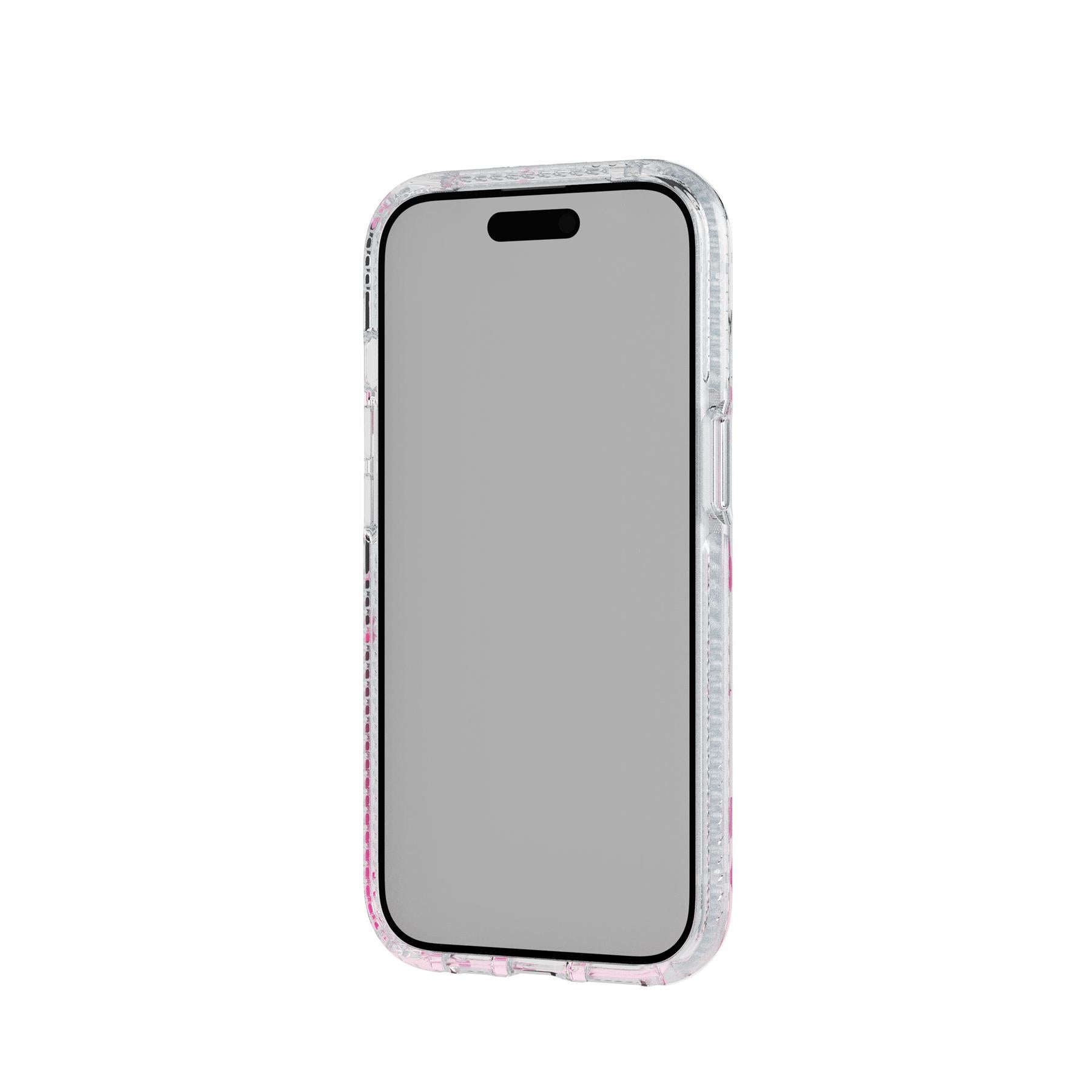 Tech21 FlexQuartz iPhone 15/14/13 Hülle Cherry Blossom MagSafe