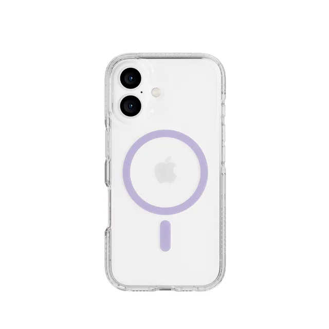 Tech21 FlexQuartz iPhone 16 Hülle Diamond Dust MagSafe