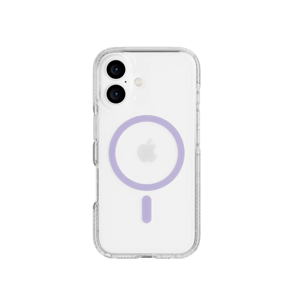 Tech21 FlexQuartz iPhone 16 Hülle Diamond Dust MagSafe