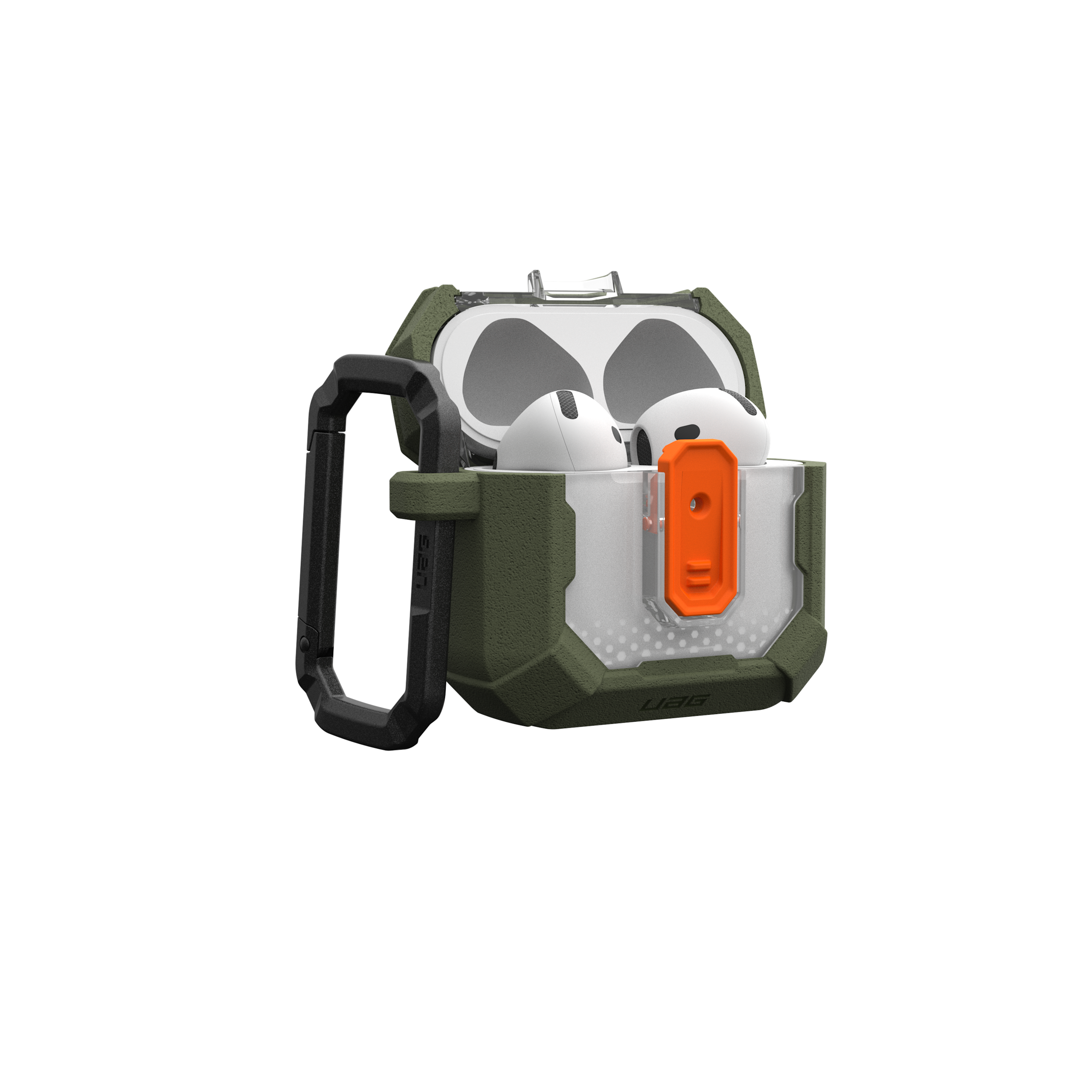 UAG Plasma AirPods 4 2024 Hülle ANC Karabiner