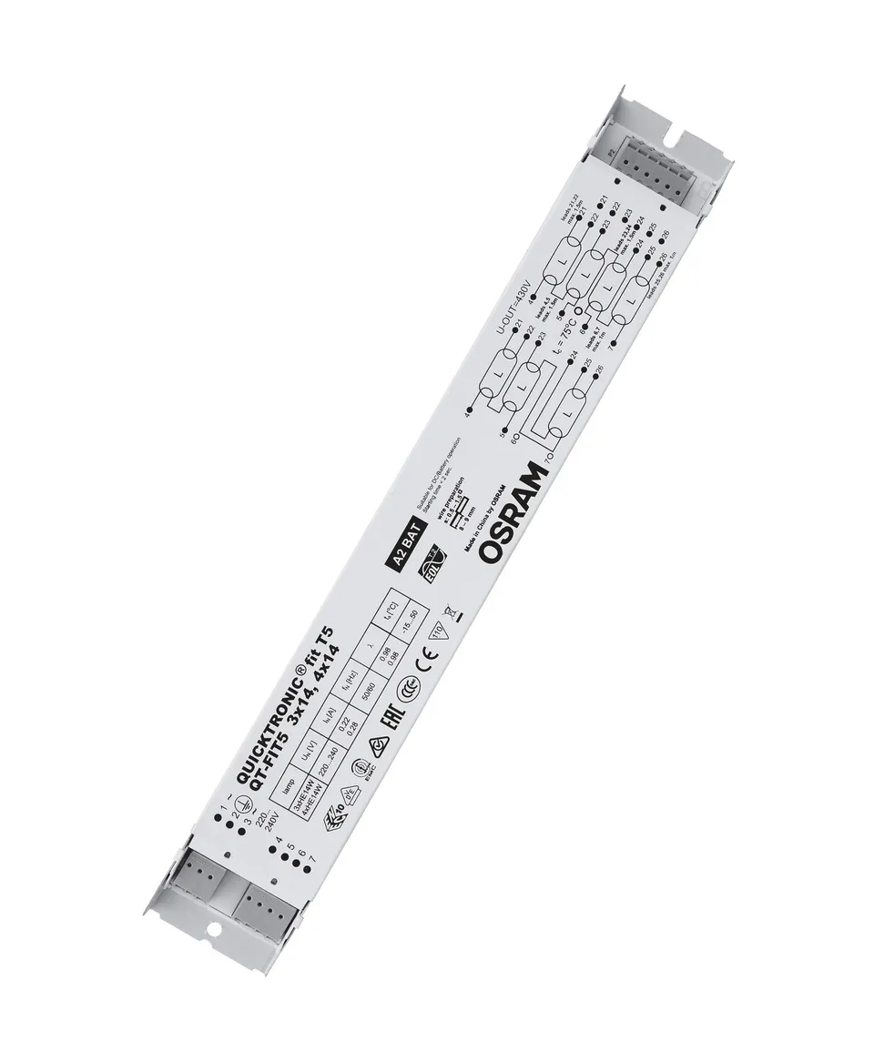 ams OSRAM POWERTRONIC Vorschaltgerät QT-FIT5 3x14W