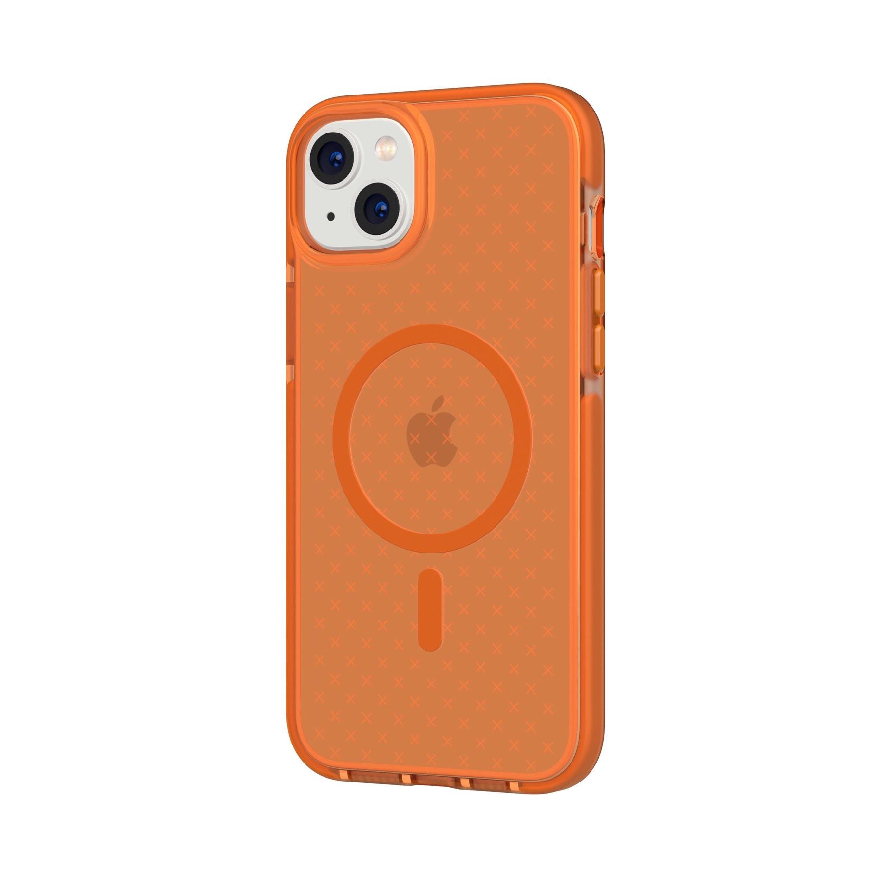 Tech21 EvoCheck iPhone 14 Plus Handyhülle Orange MagSafe